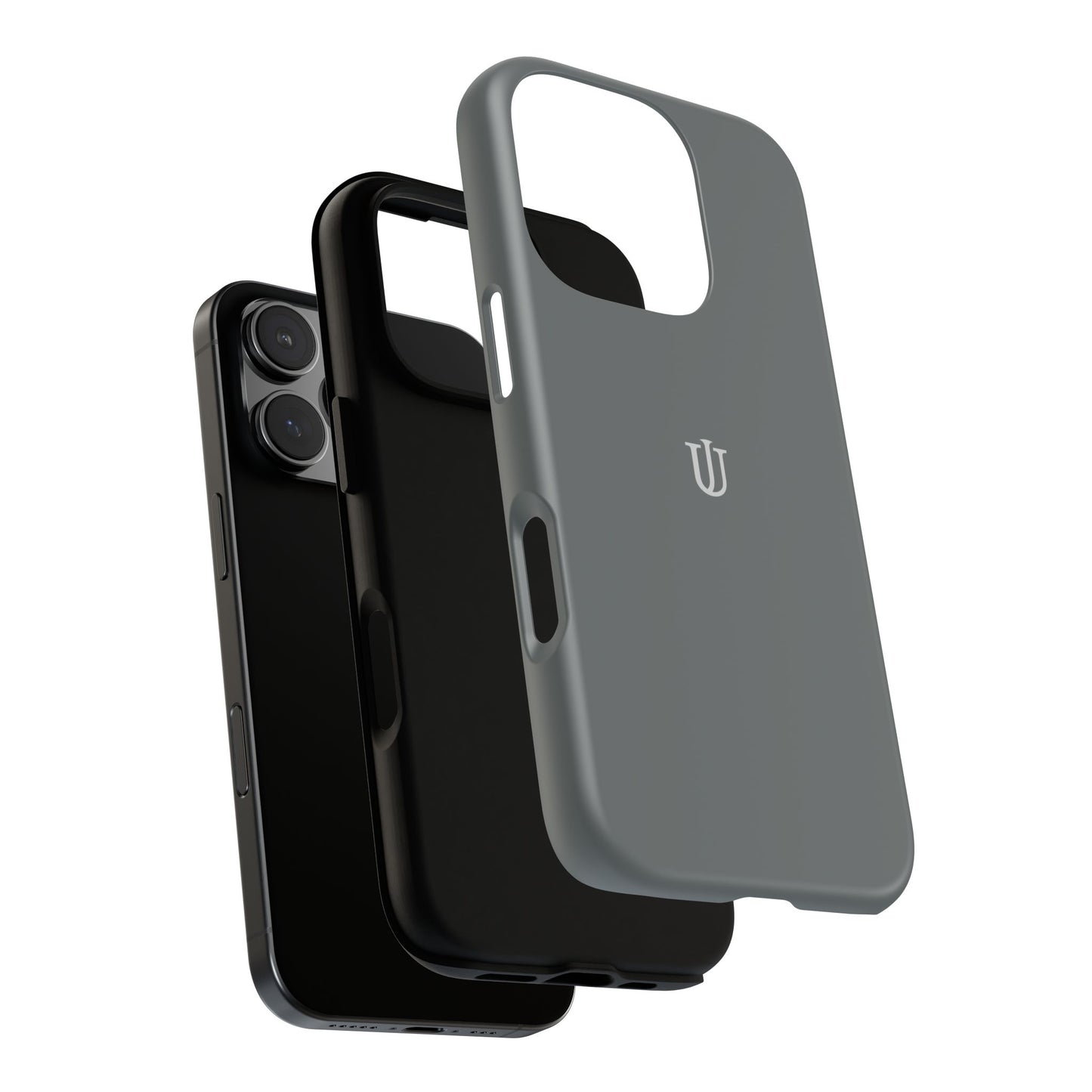 iPhone 16 Grey Tough Cases