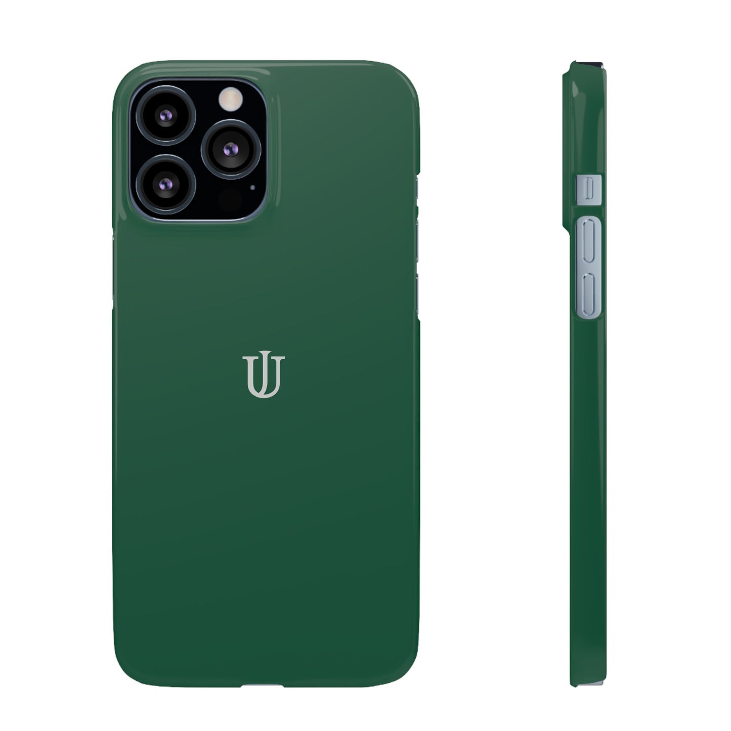 iPhone 13 Dark Green Snap Cases