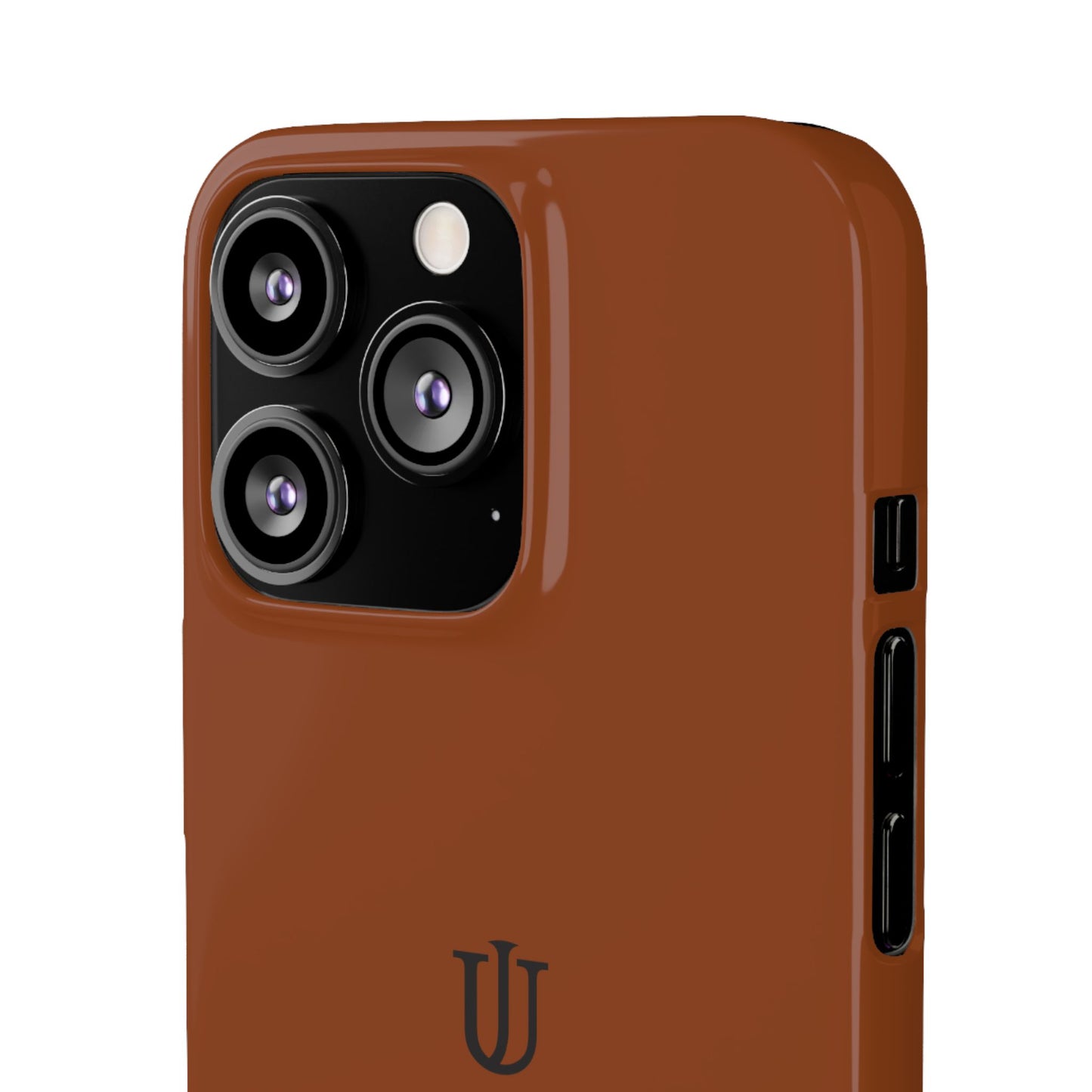 iPhone 13 Coffee Brown Snap Cases