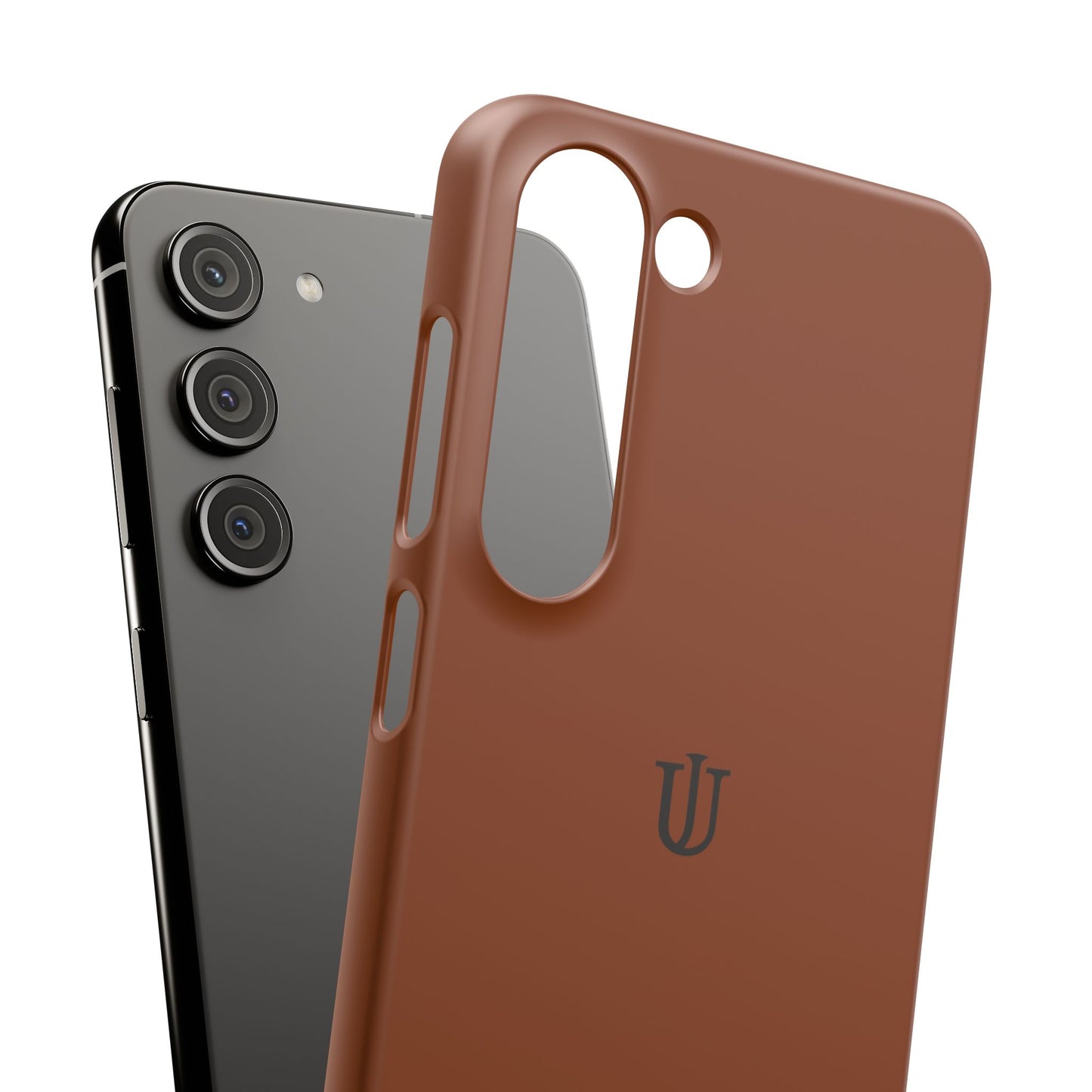 Galaxy S23 Coffee Brown Snap Cases