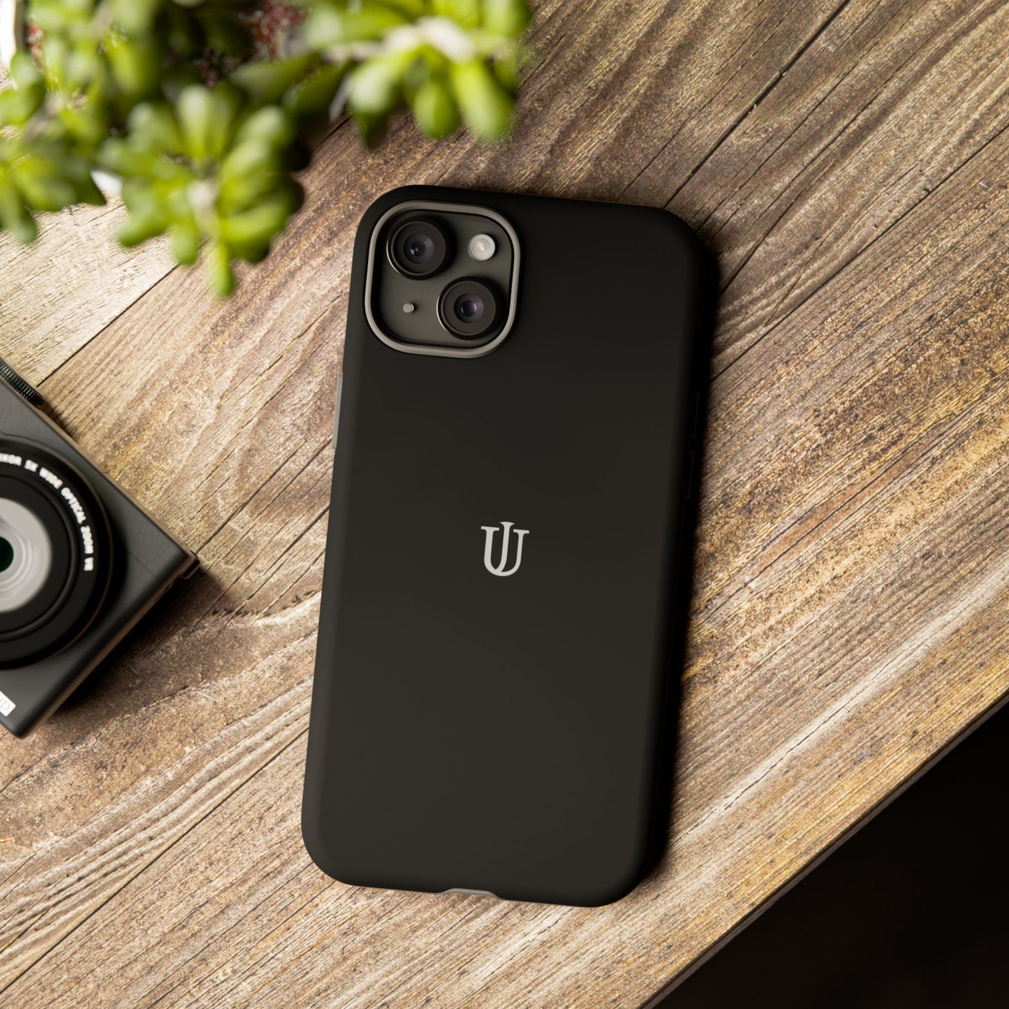 iPhone 15 Black Tough Cases