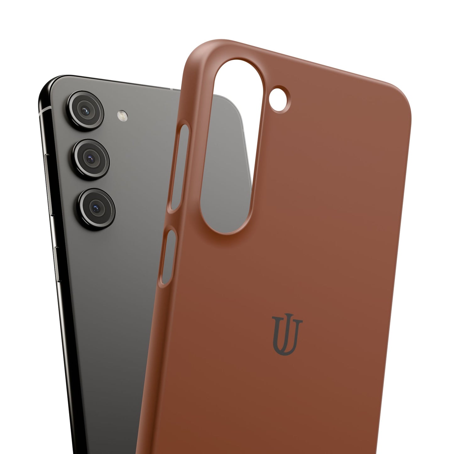 Galaxy S23 Coffee Brown Snap Cases