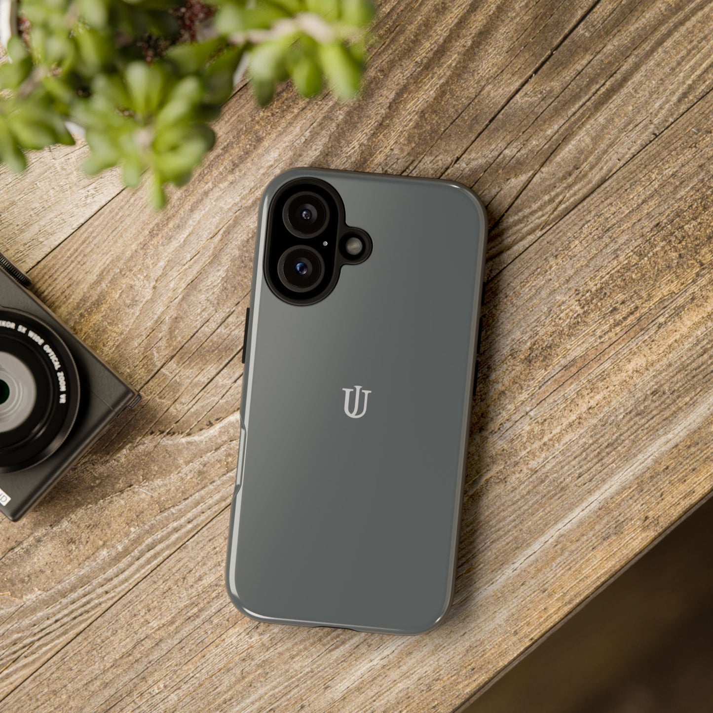 iPhone 16 Grey Tough Cases