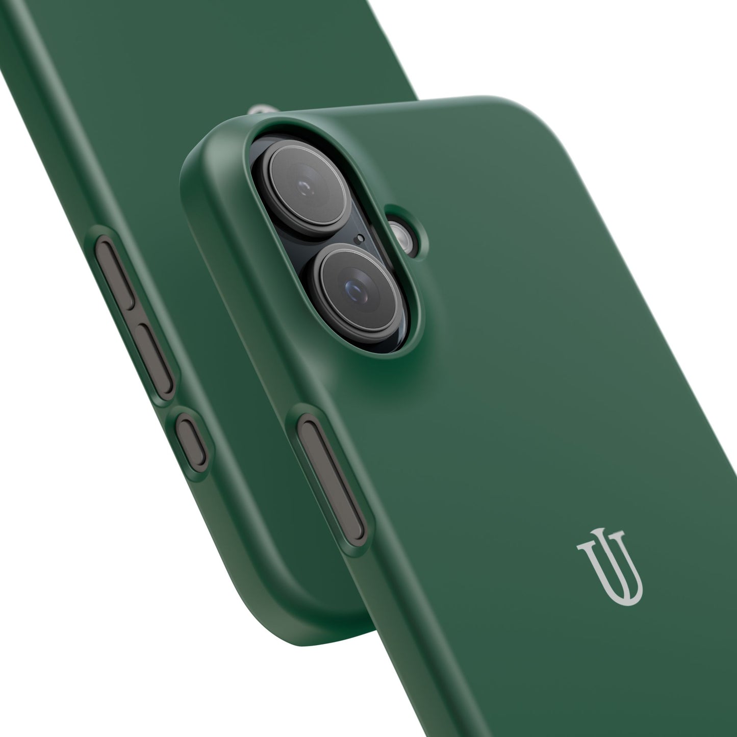 iPhone 16 Dark Green Snap Cases