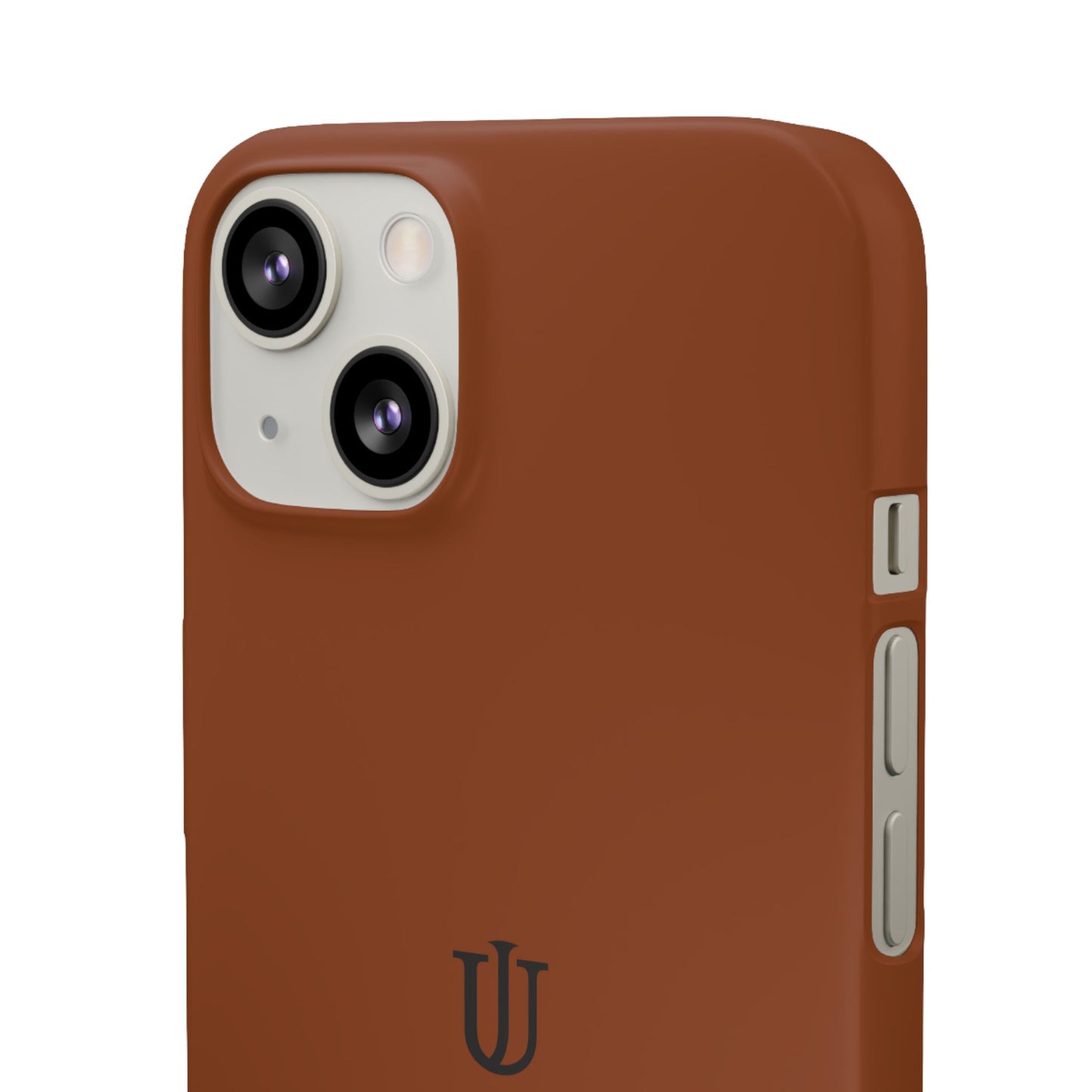 iPhone 13 Coffee Brown Snap Cases