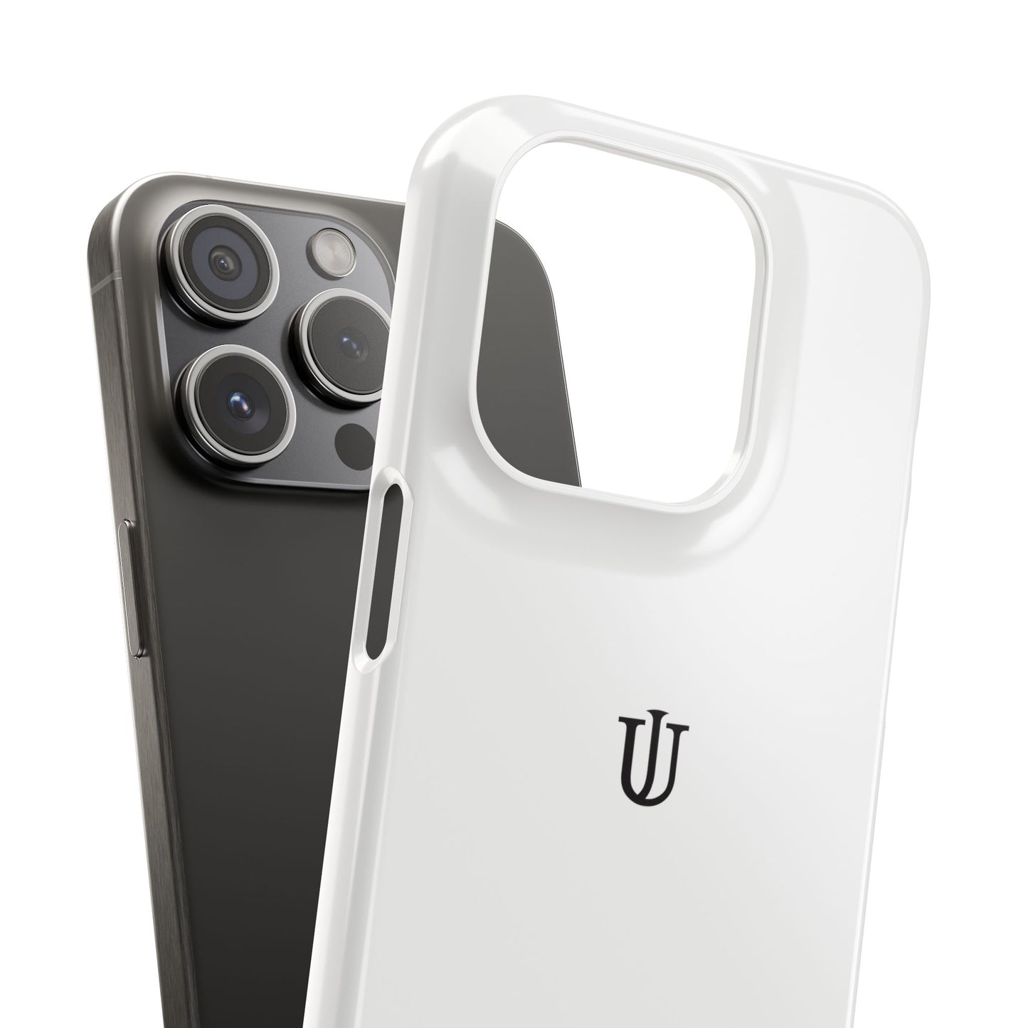 iPhone 15 White Snap Cases