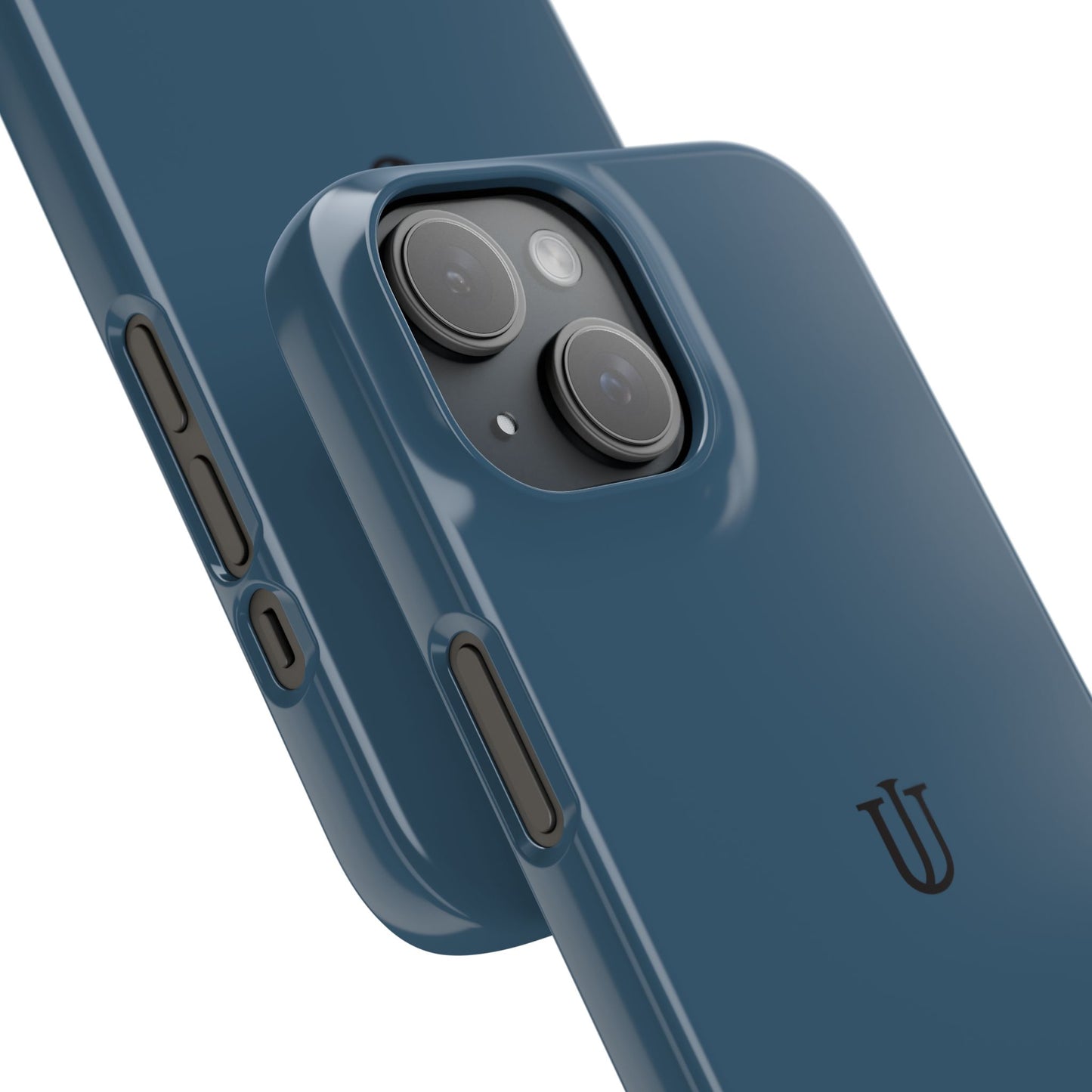 iPhone 15 Deep Blue Snap Cases
