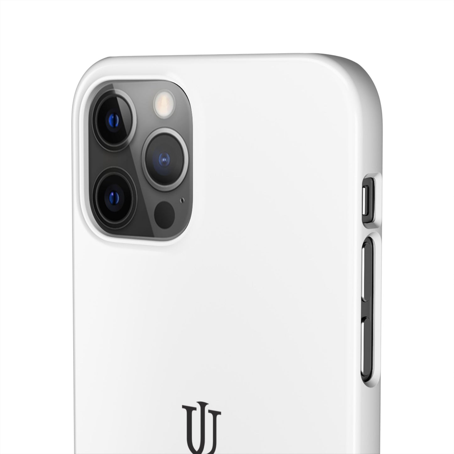 iPhone 12 White Snap Cases