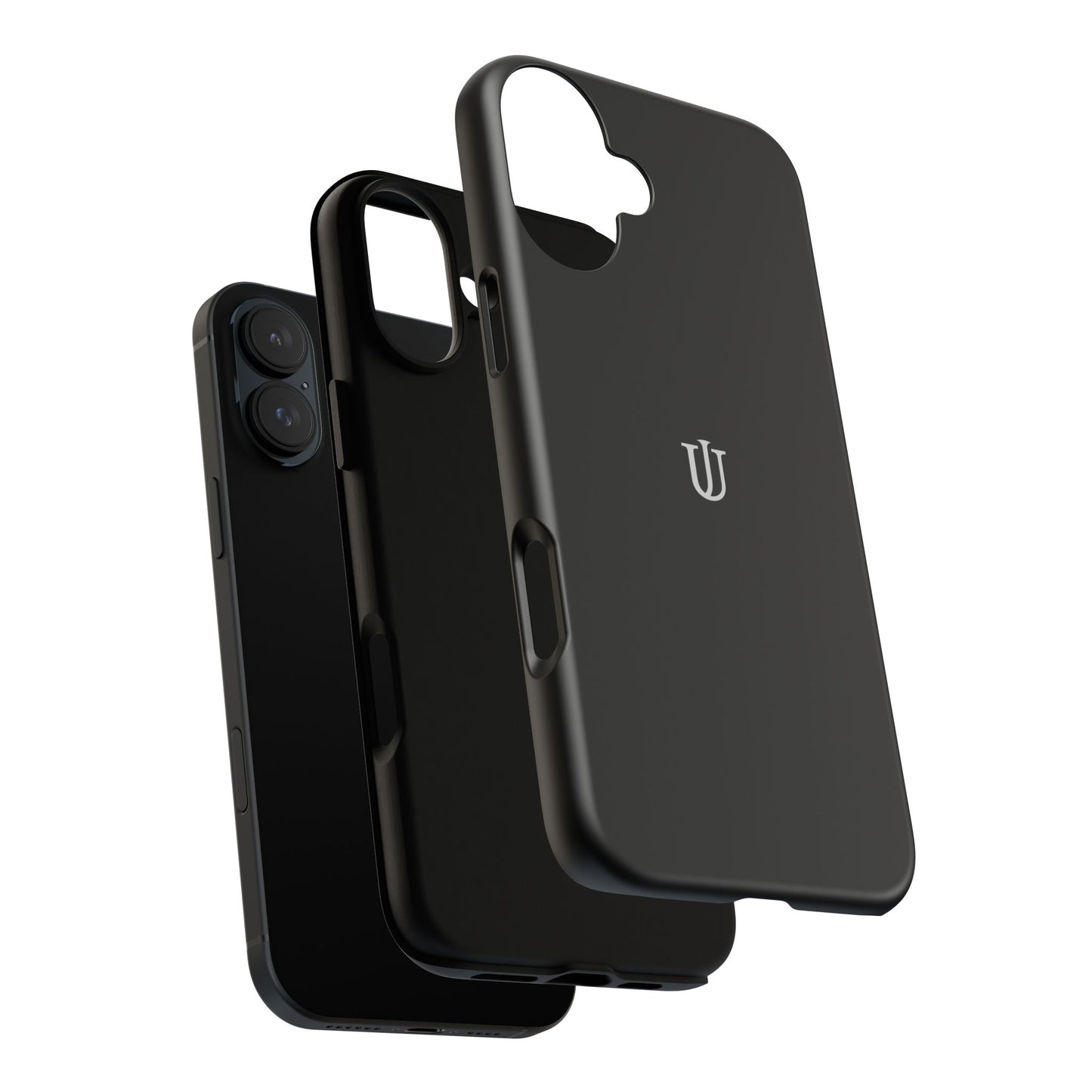 iPhone 16 Black Tough Cases