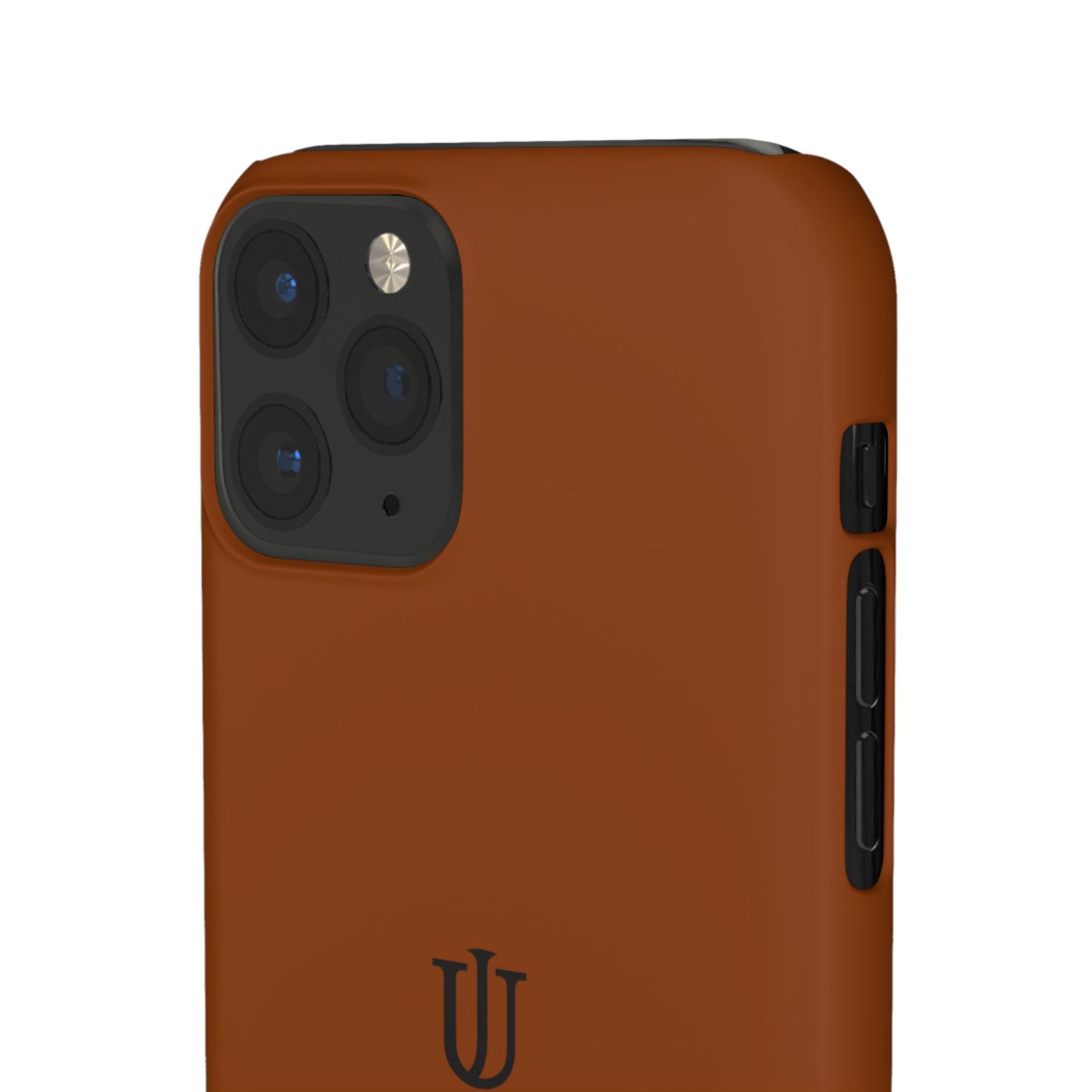 iPhone 11 Coffee Brown Snap Cases