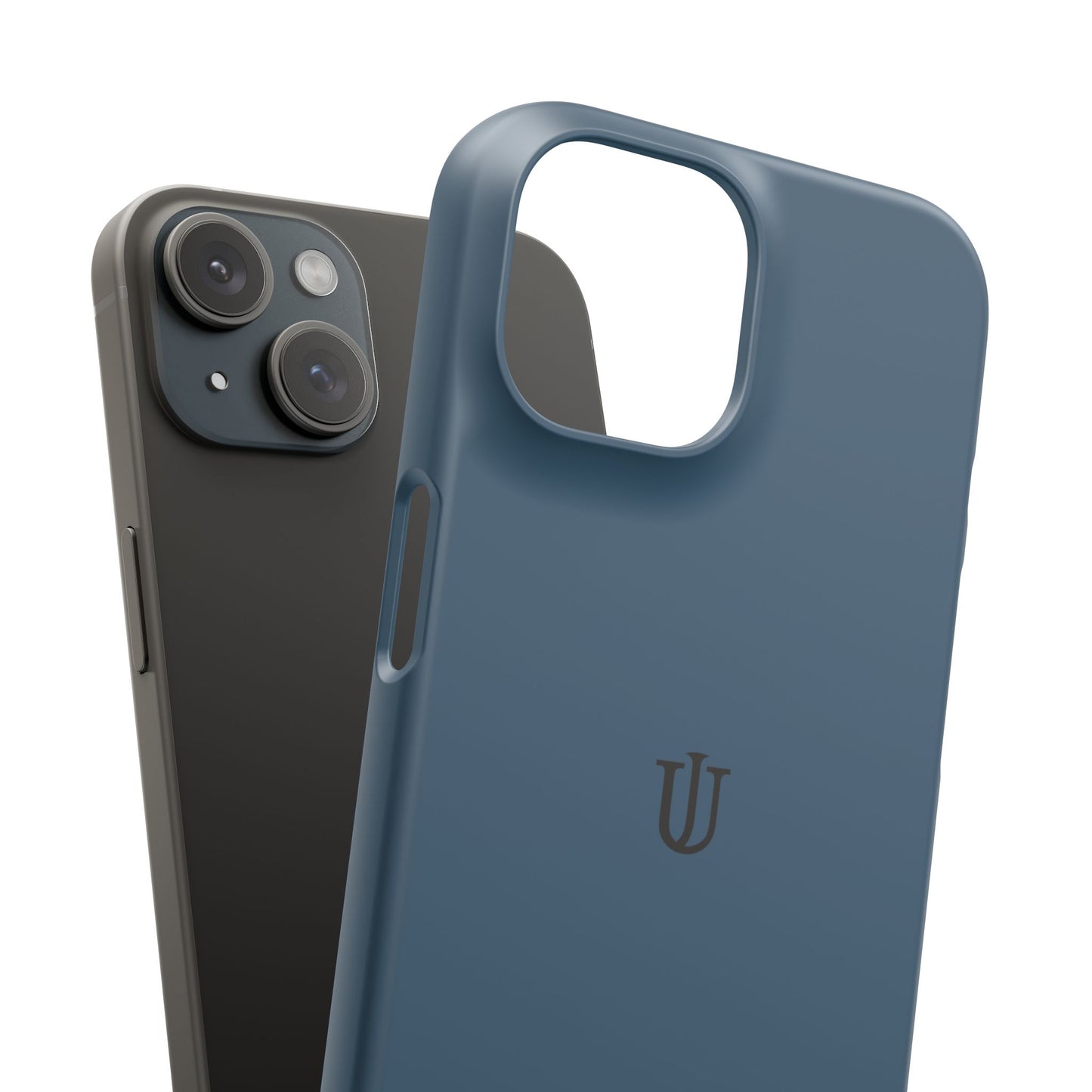 iPhone 15 Deep Blue Snap Cases