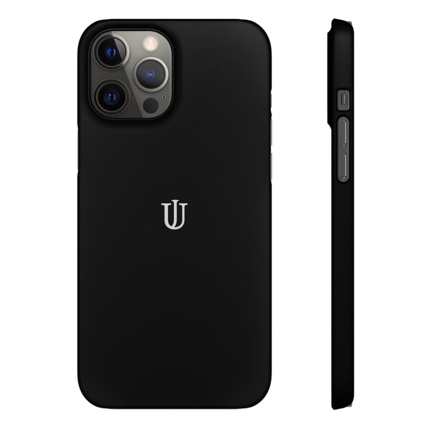 iPhone 12 Black Snap Cases