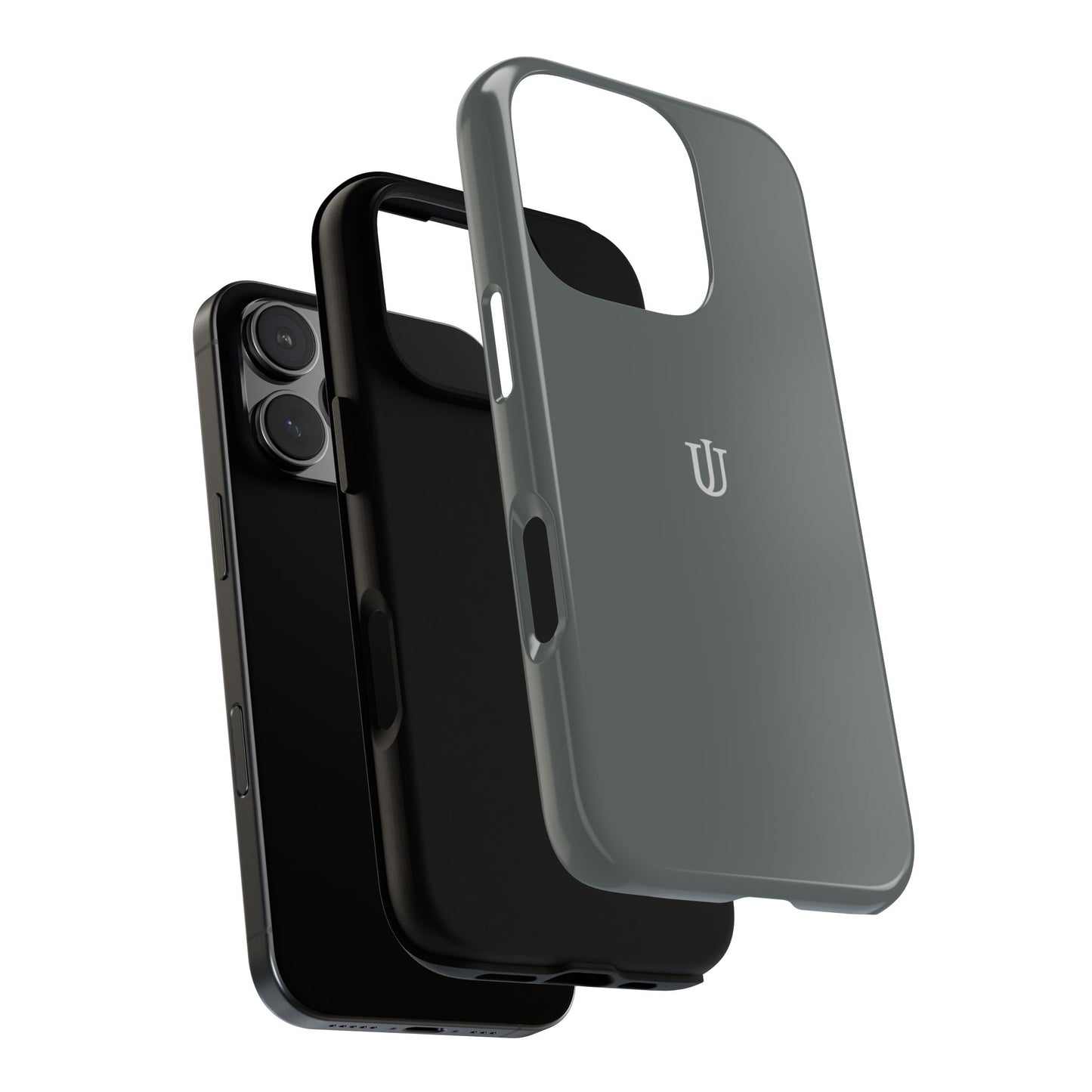 iPhone 16 Grey Tough Cases