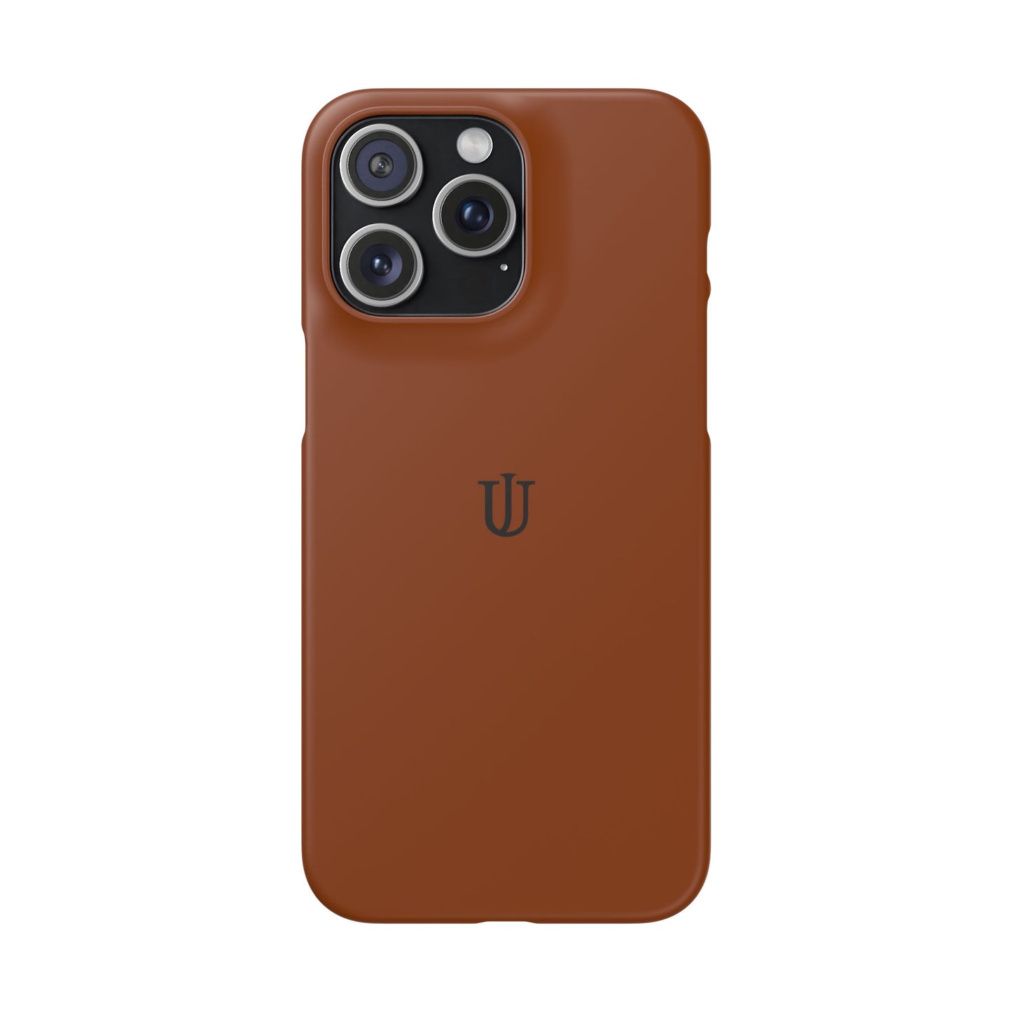 iPhone 15 Coffee Brown Snap Cases