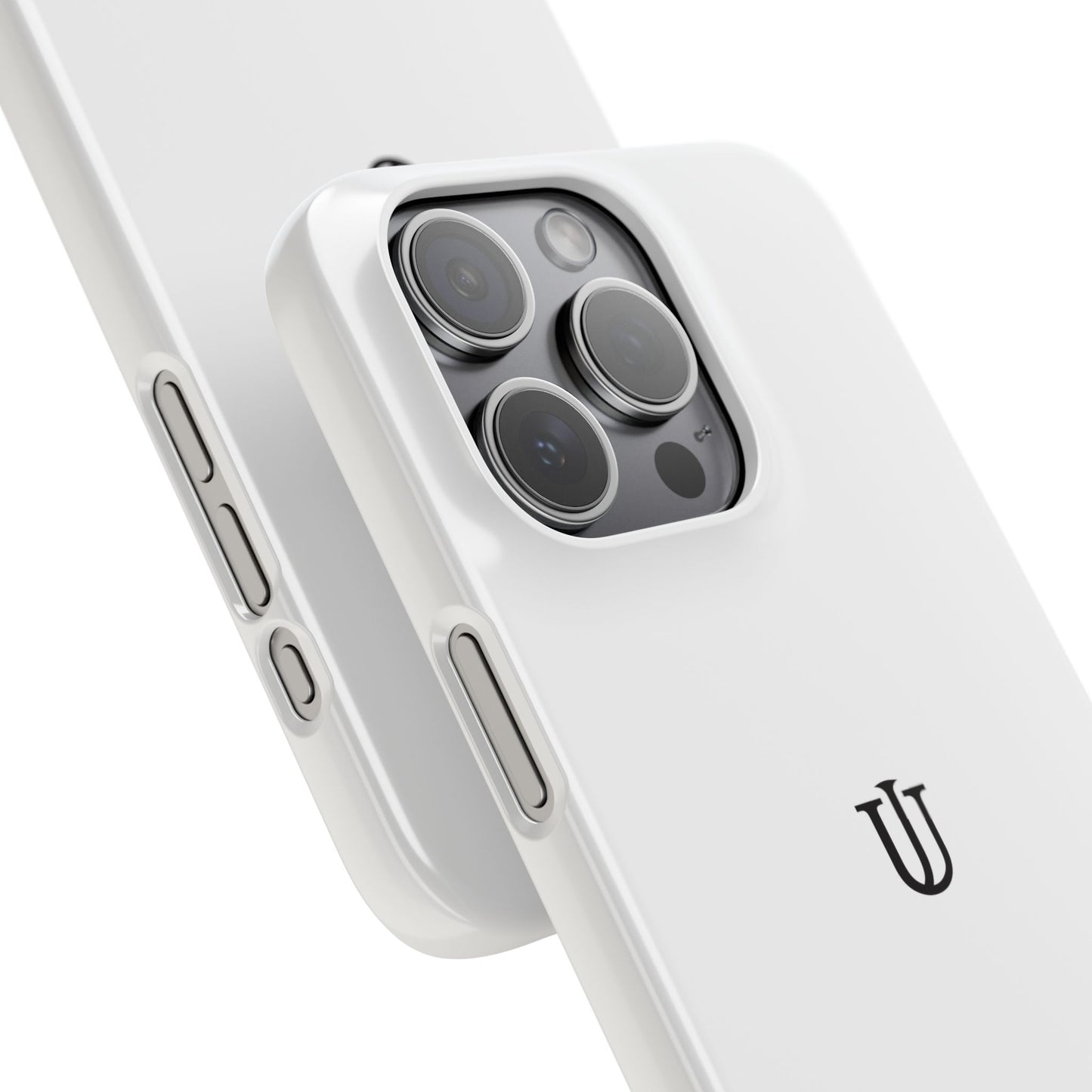 iPhone 15 White Snap Cases