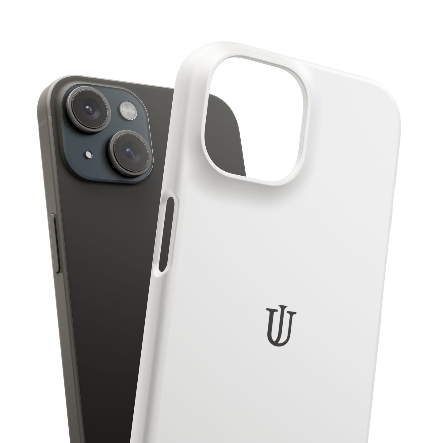 iPhone 15 White Snap Cases