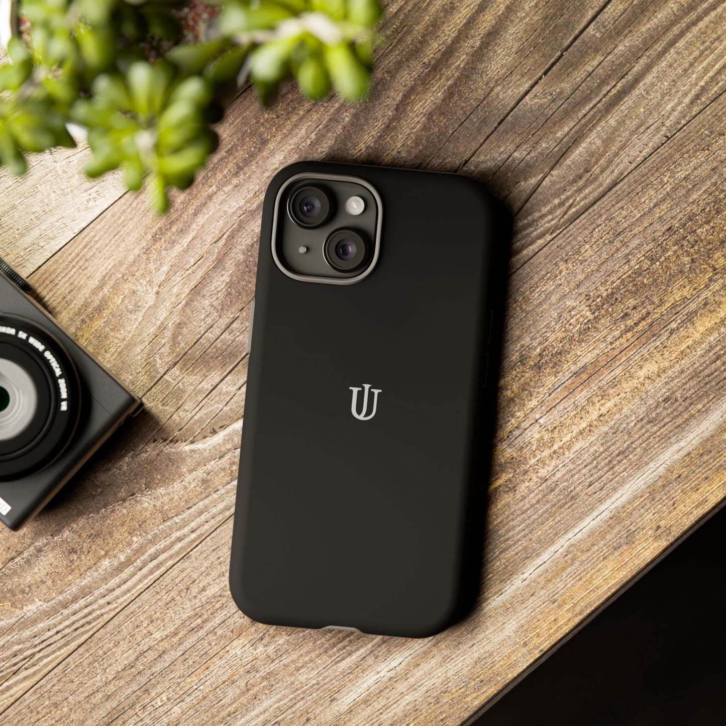 iPhone 15 Black Tough Cases