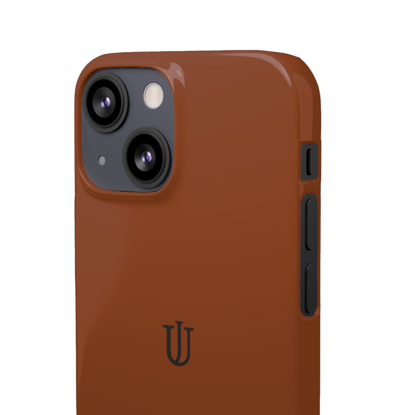 iPhone 13 Coffee Brown Snap Cases