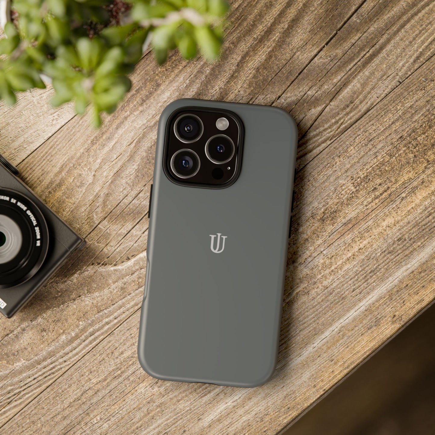 iPhone 16 Grey Tough Cases