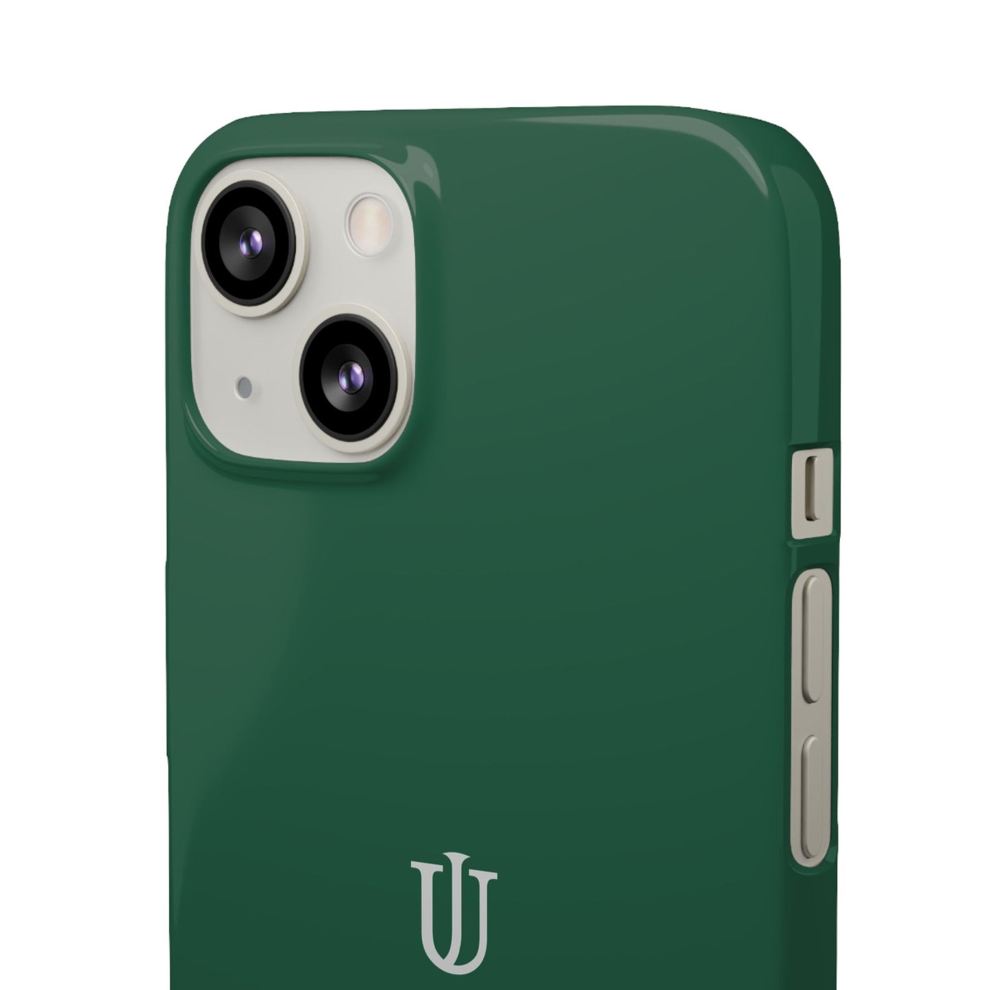 iPhone 13 Dark Green Snap Cases