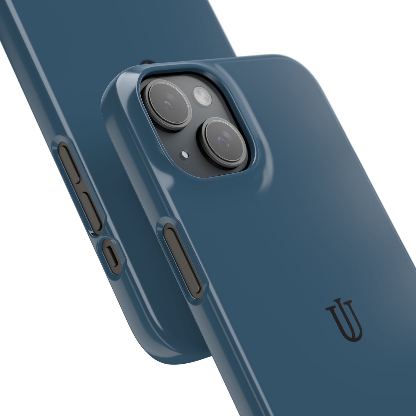 iPhone 15 Deep Blue Snap Cases
