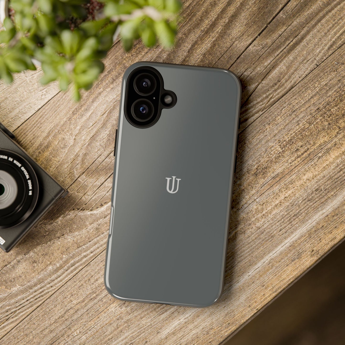 iPhone 16 Grey Tough Cases