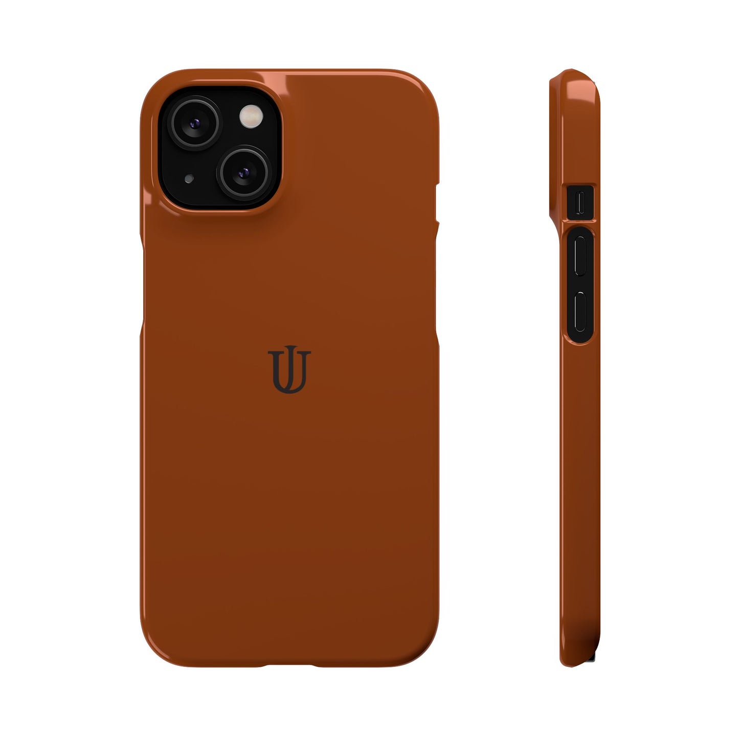 iPhone 14 Coffee Brown Snap Cases
