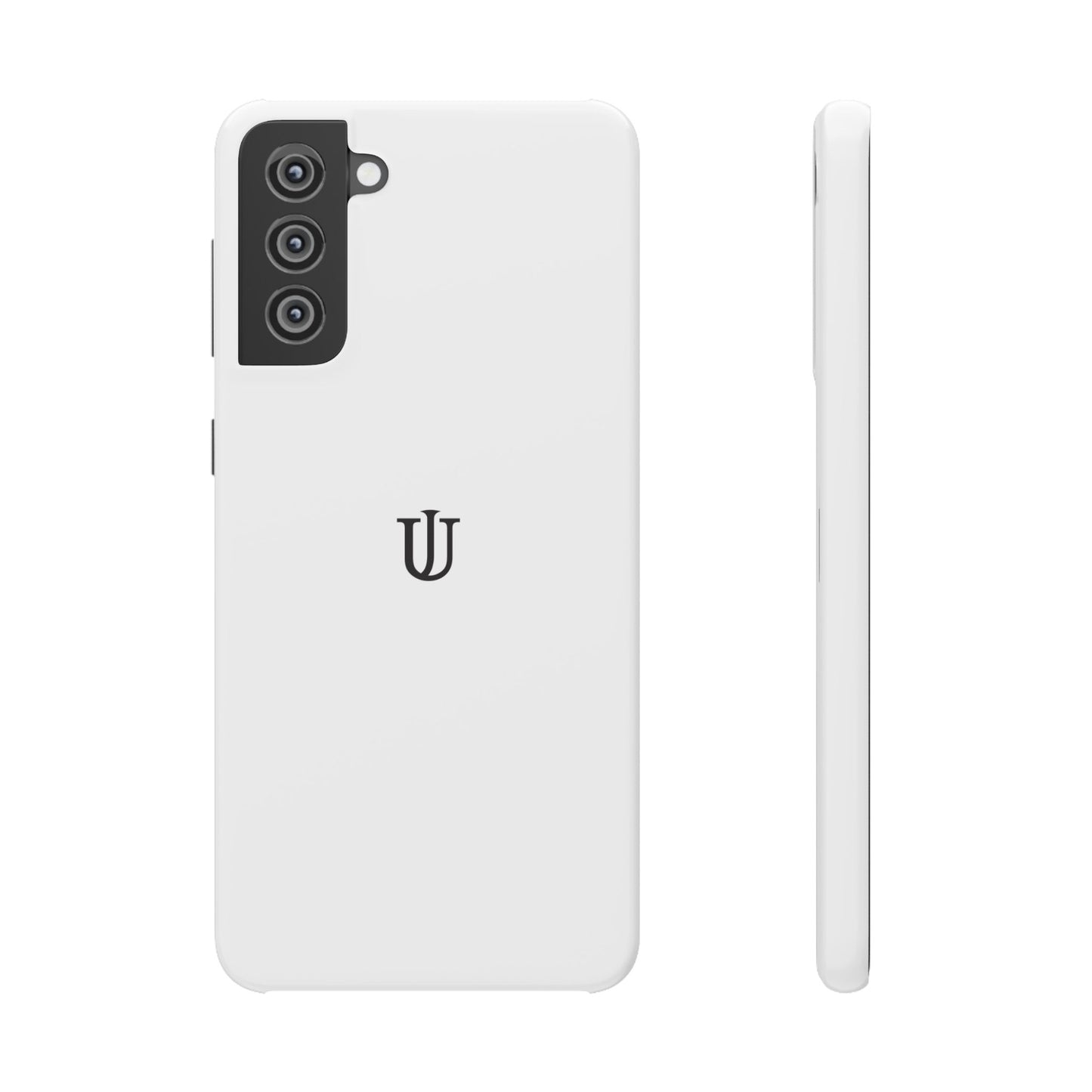 Galaxy S21 White Snap Cases