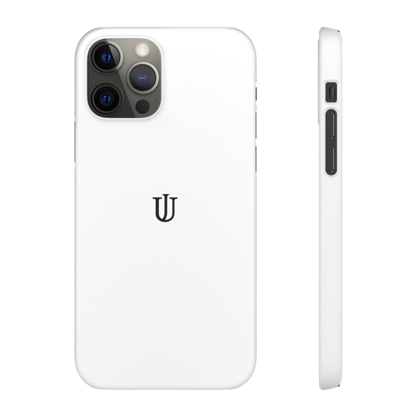 iPhone 12 White Snap Cases