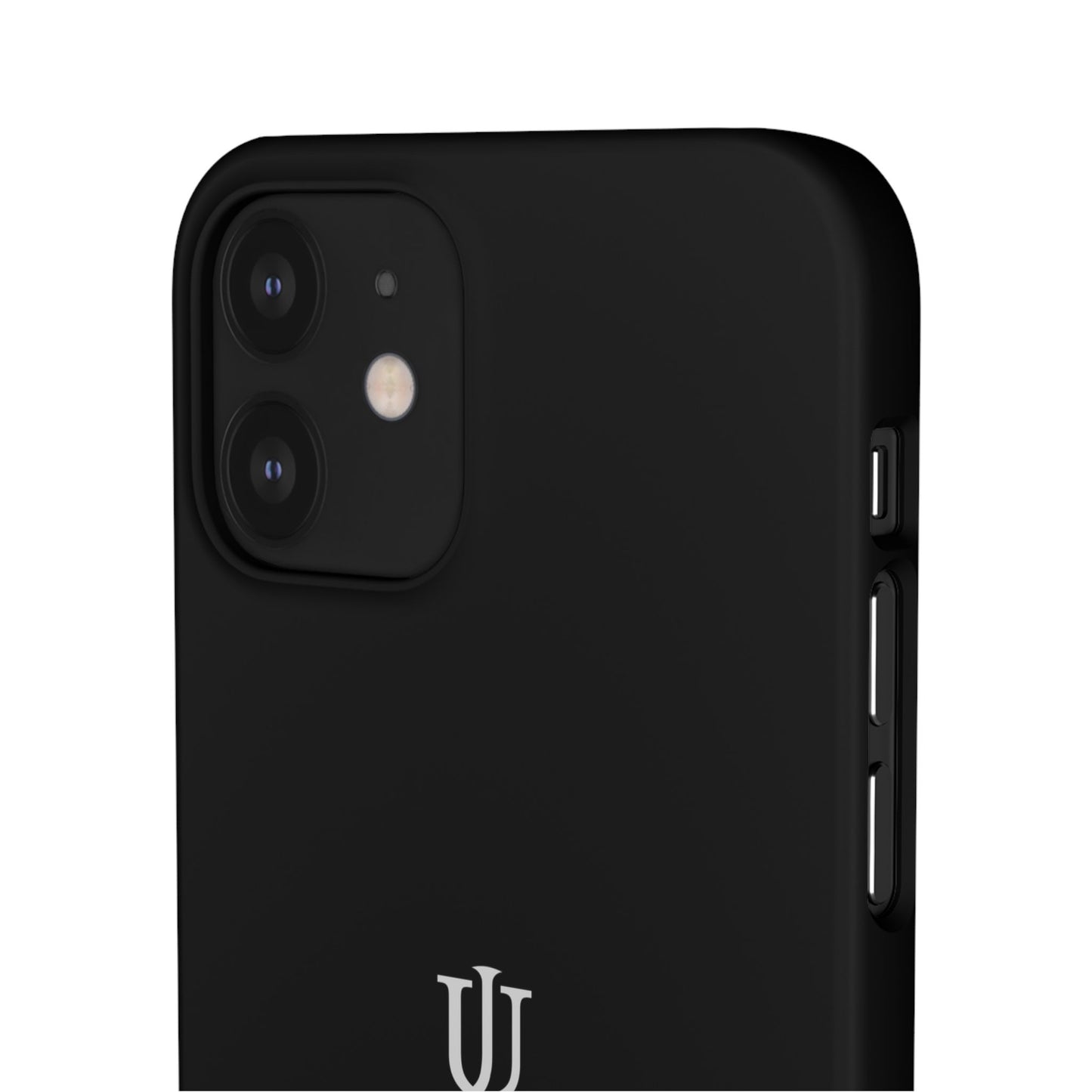 iPhone 12 Black Snap Cases