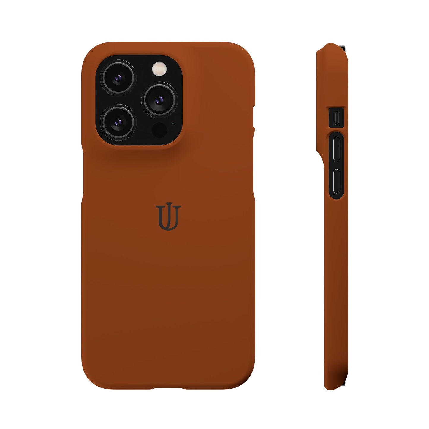 iPhone 14 Coffee Brown Snap Cases