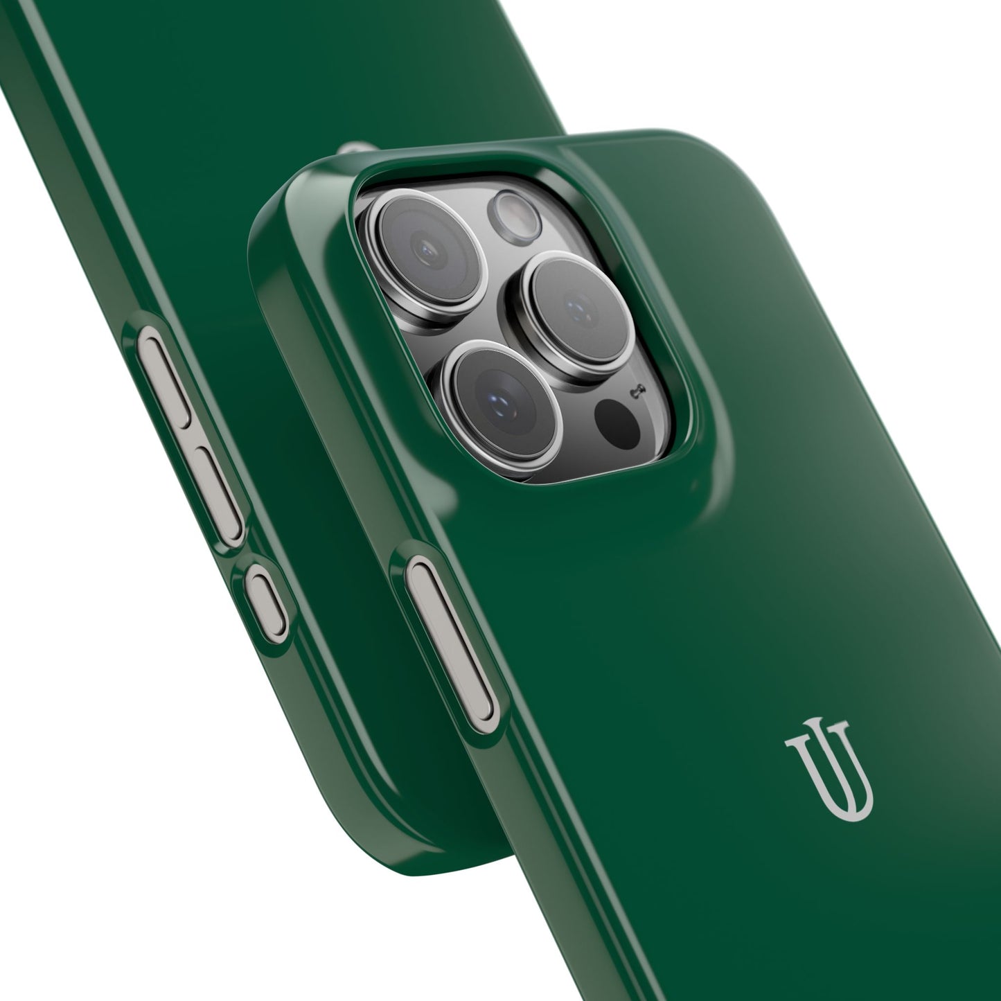 iPhone 16 Dark Green Snap Cases