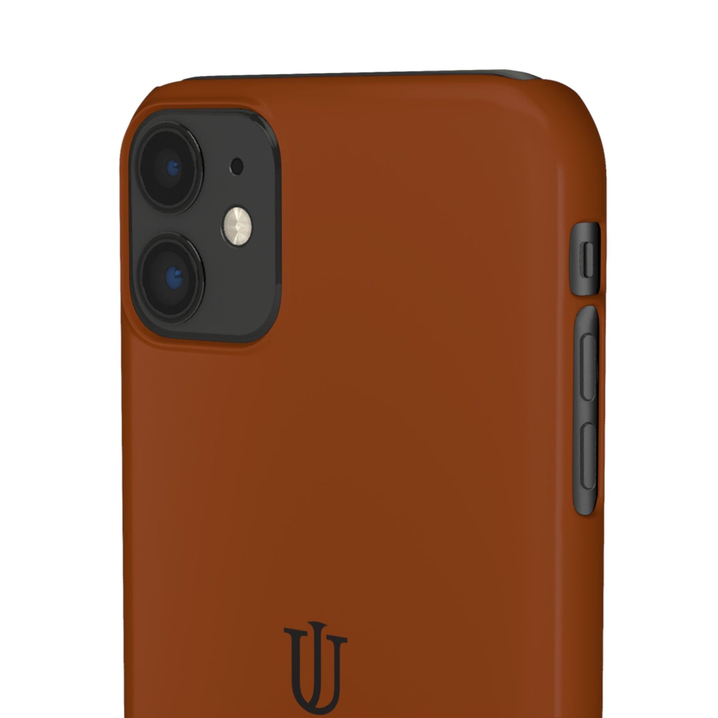 iPhone 11 Coffee Brown Snap Cases