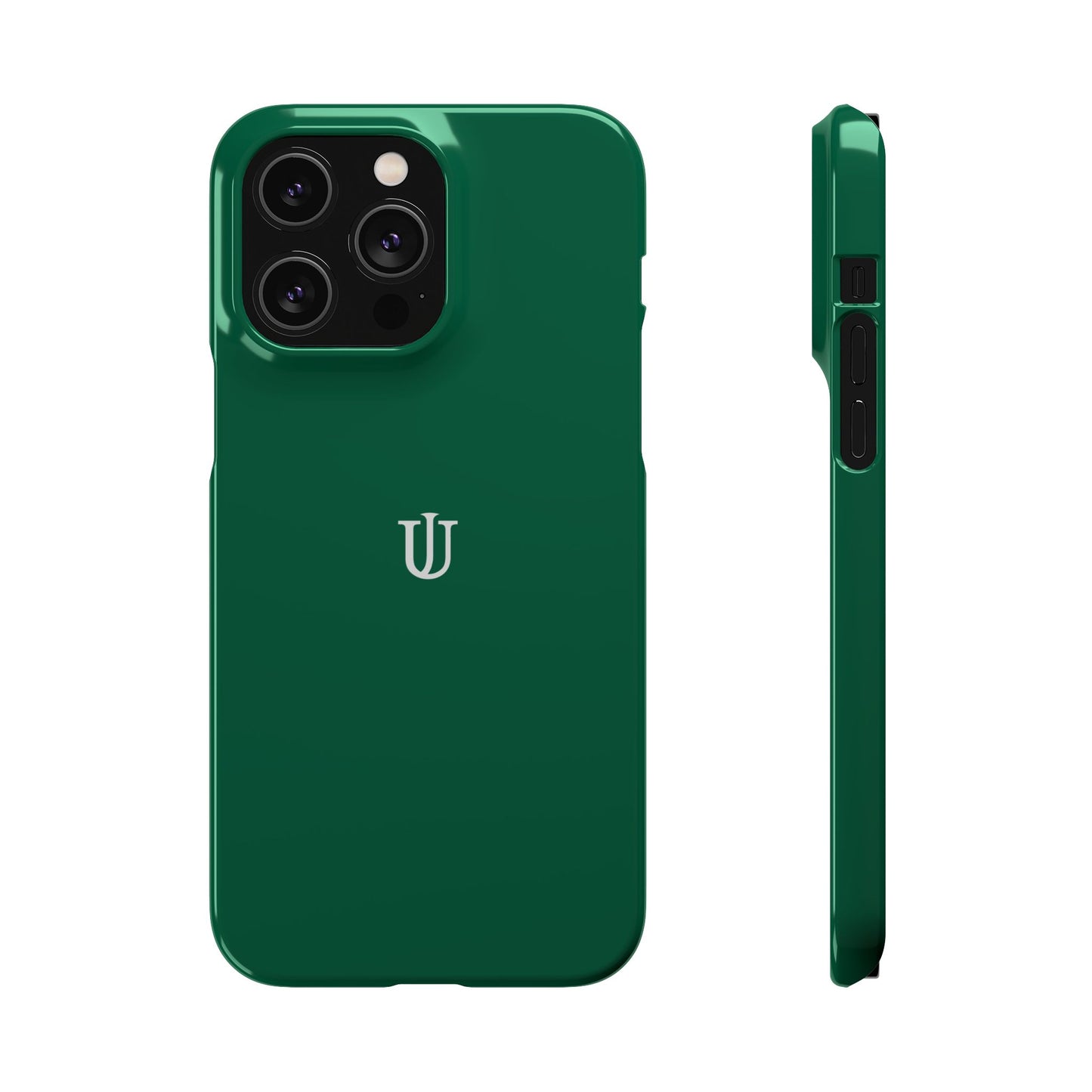 iPhone 14 Dark Green Snap Cases