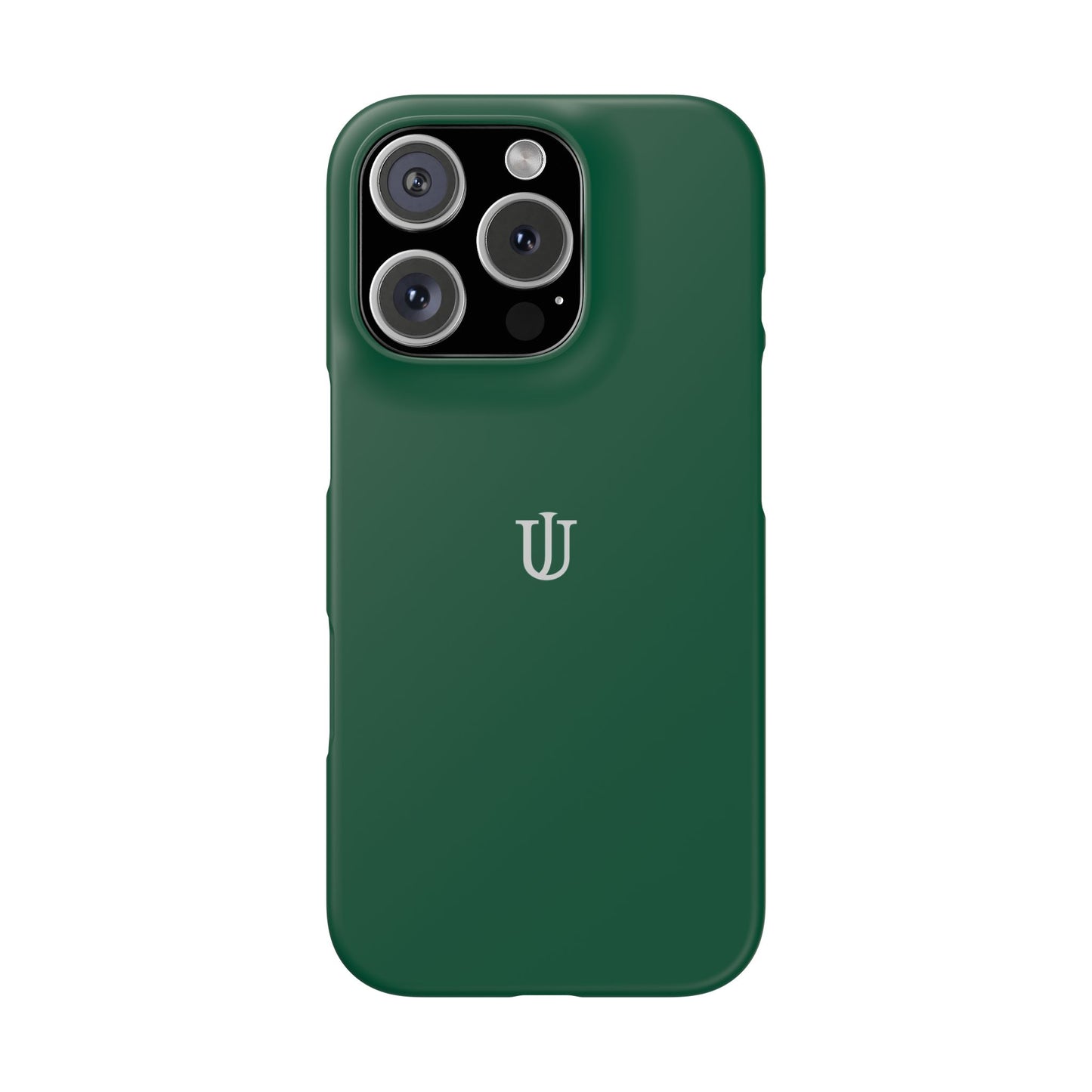 iPhone 16 Dark Green Snap Cases