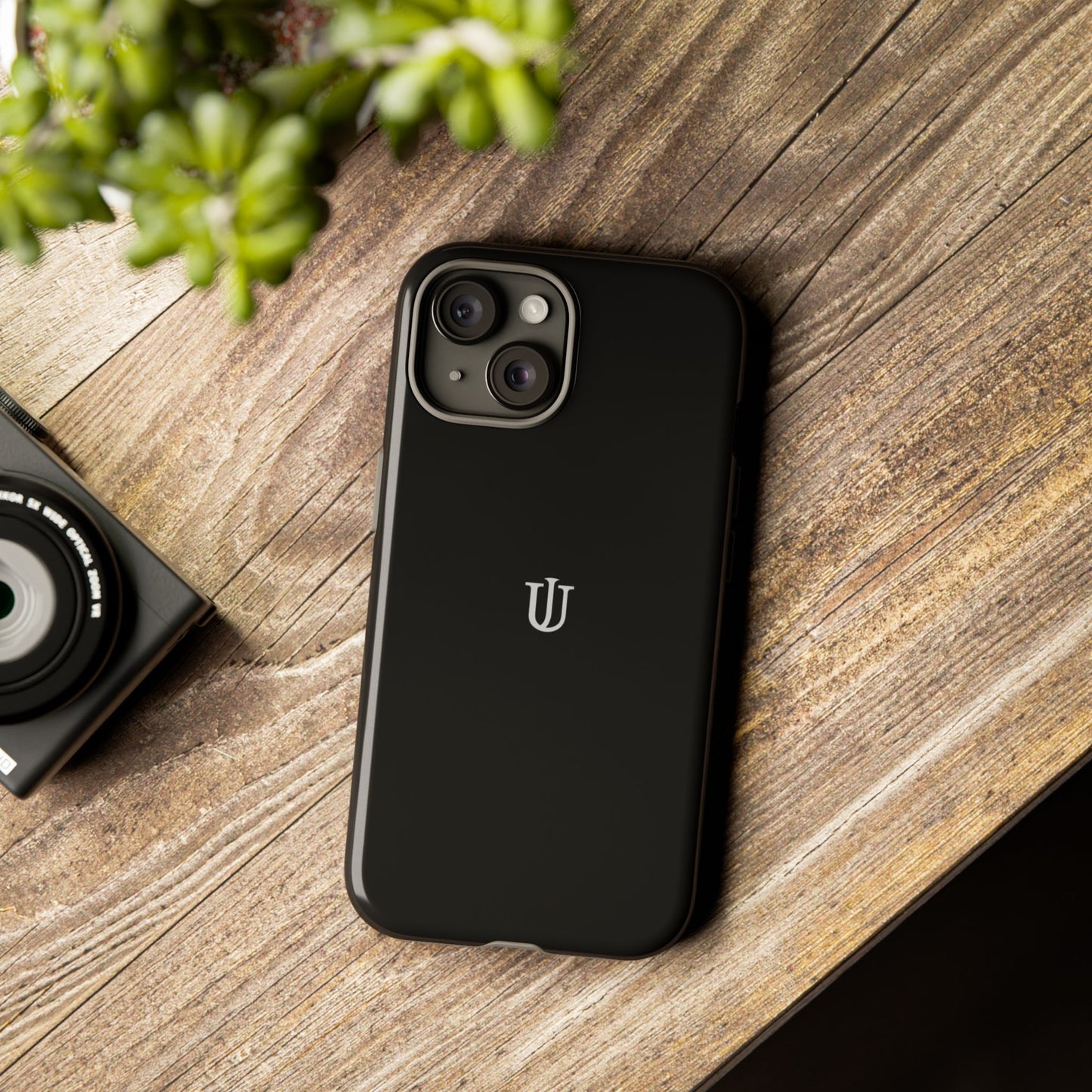 iPhone 15 Black Tough Cases
