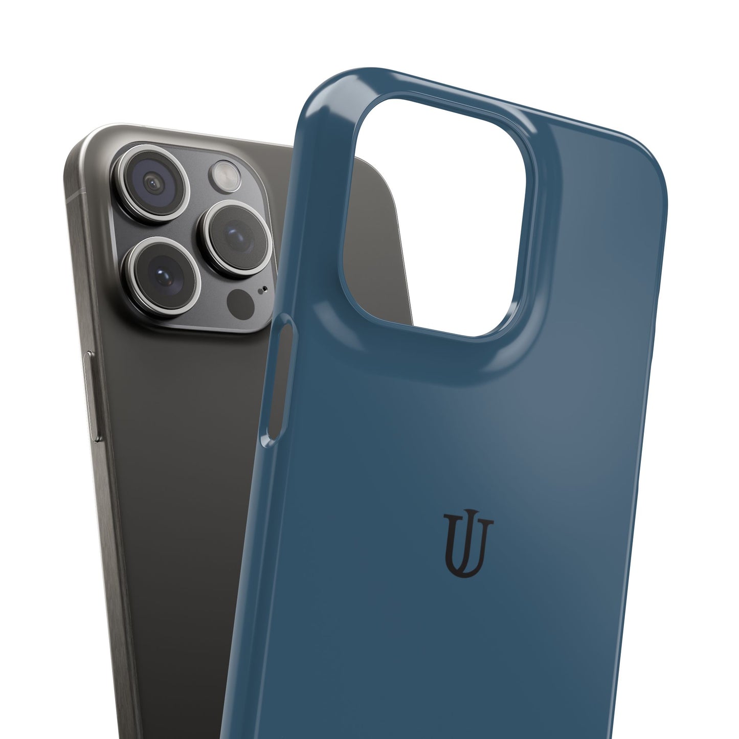 iPhone 15 Deep Blue Snap Cases