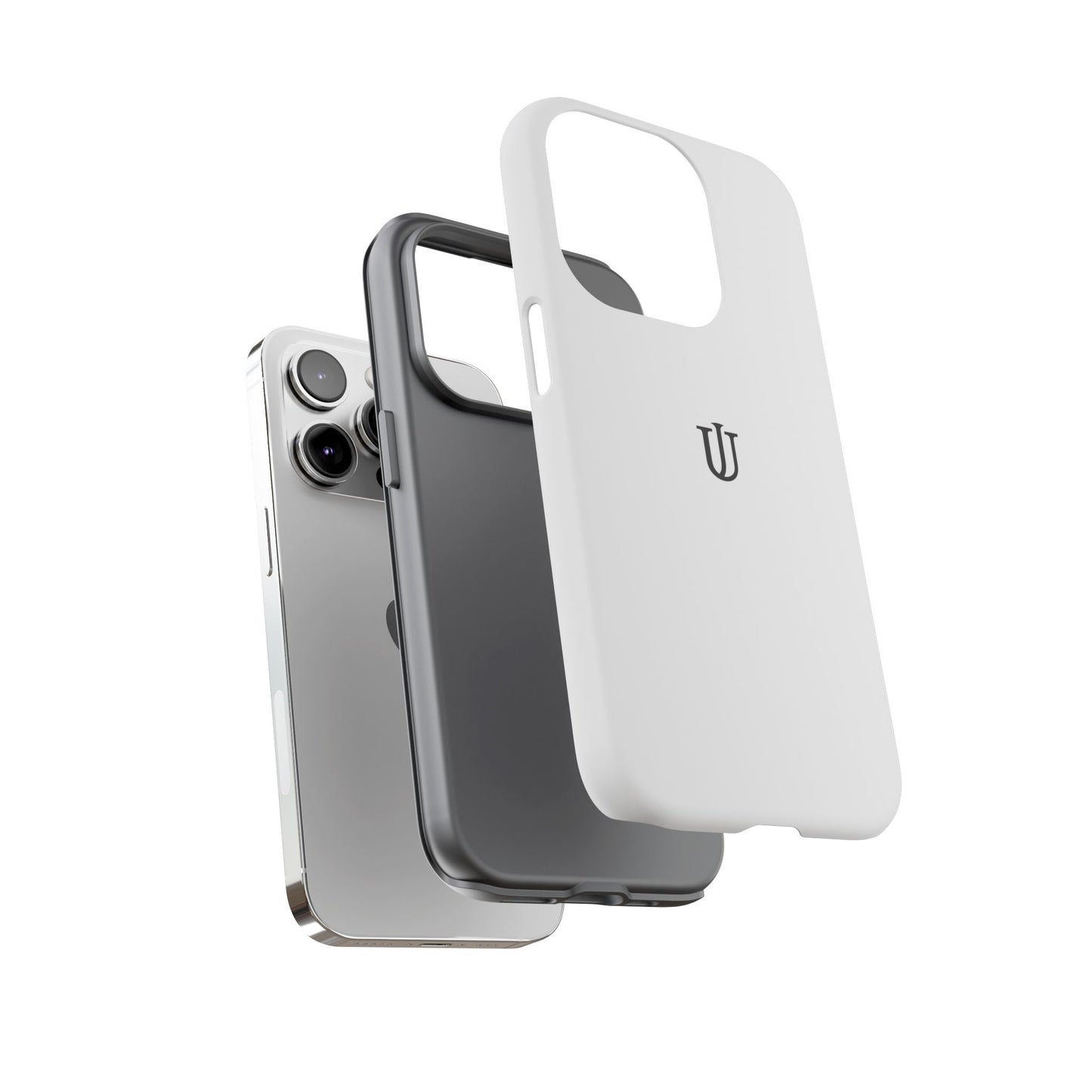 iPhone 14 White Tough Cases