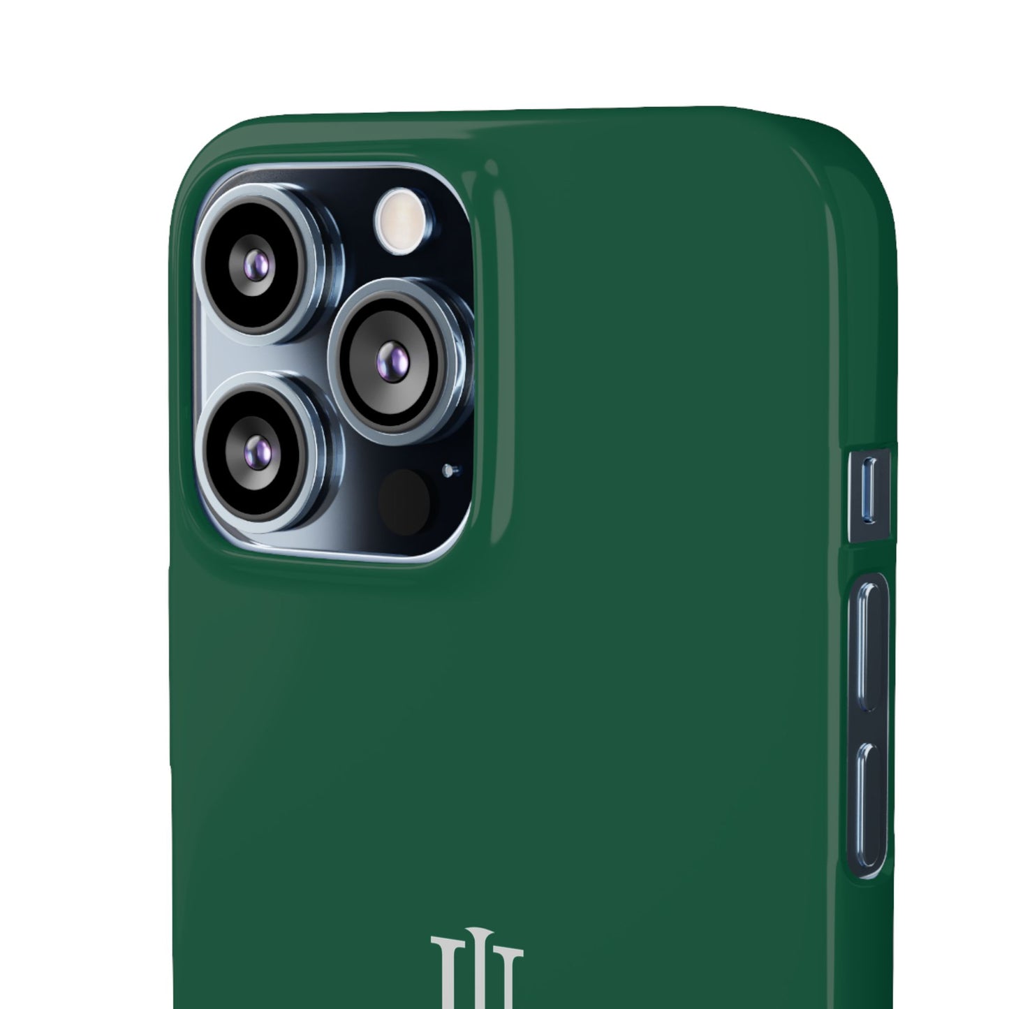 iPhone 13 Dark Green Snap Cases