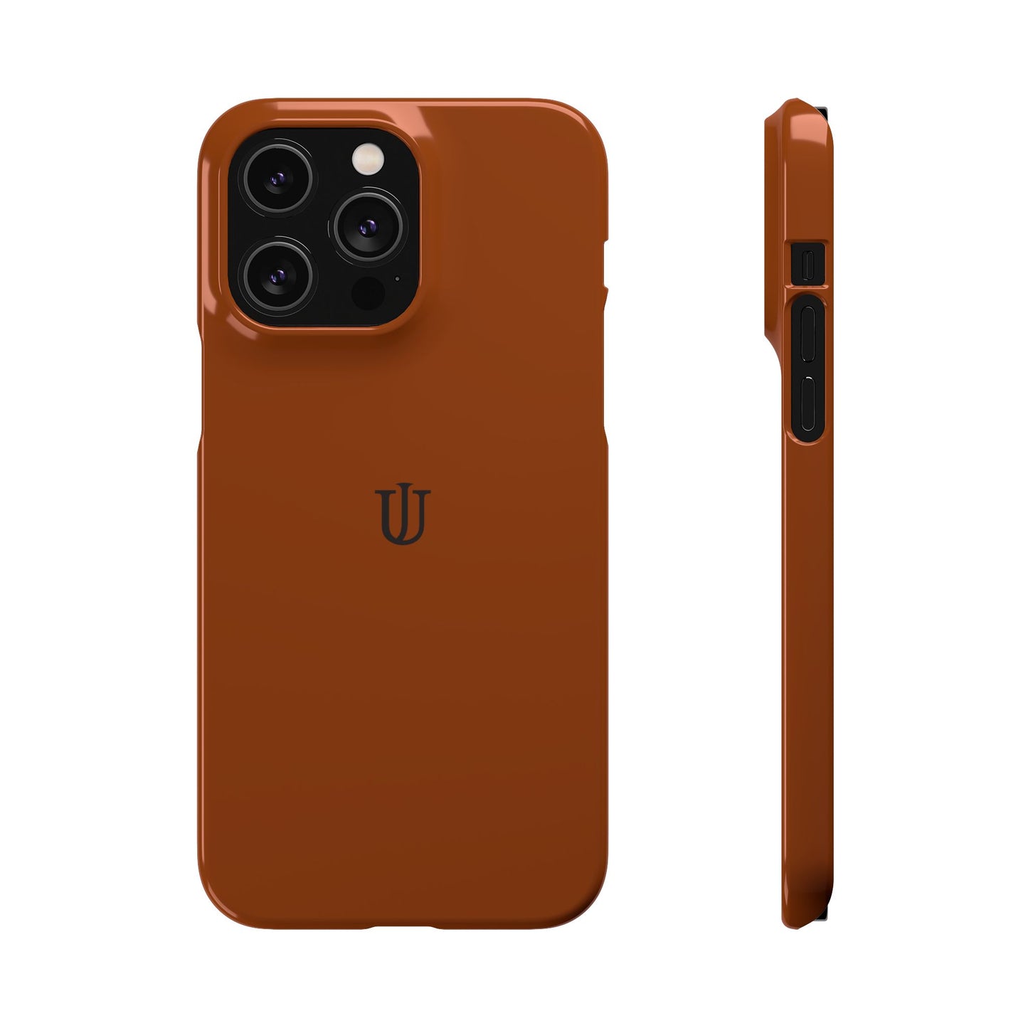 iPhone 14 Coffee Brown Snap Cases