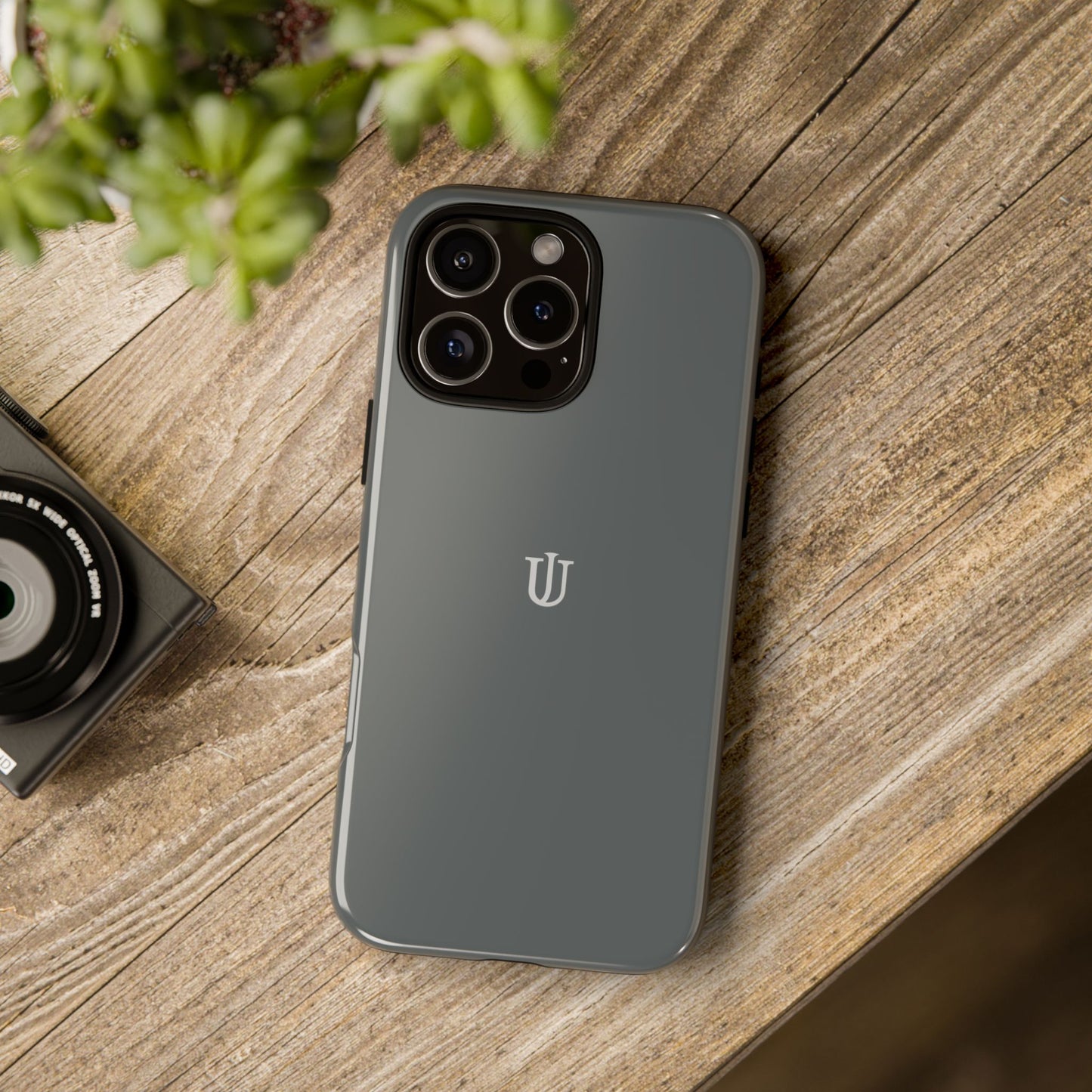iPhone 16 Grey Tough Cases