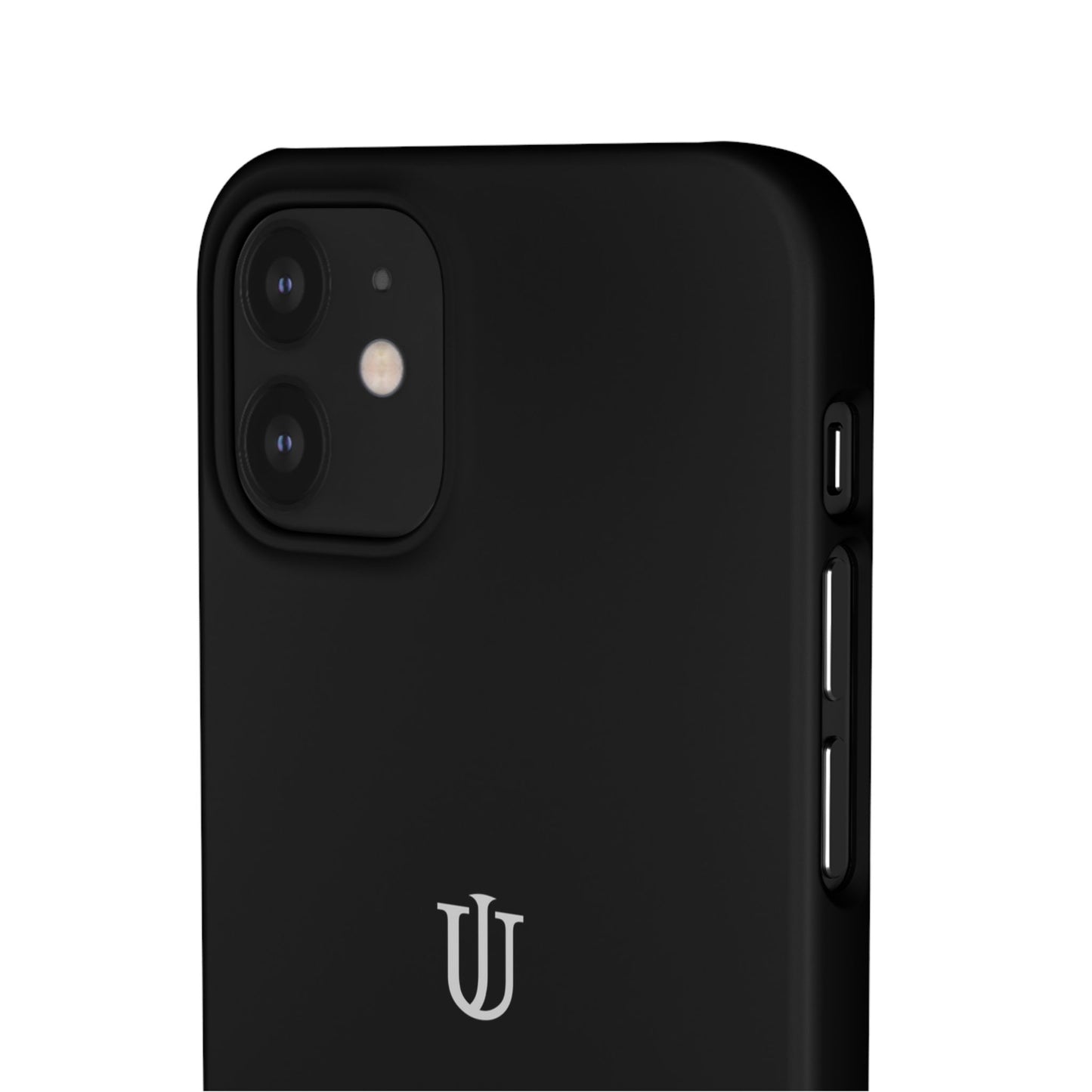 iPhone 12 Black Snap Cases