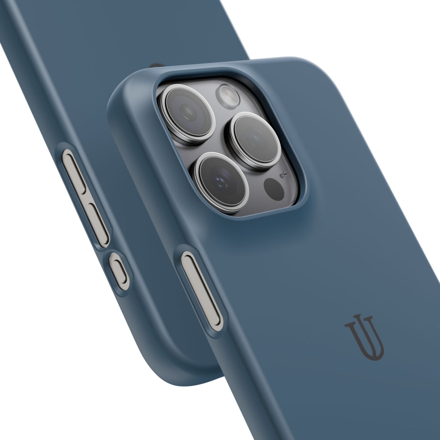 iPhone 15 Deep Blue Snap Cases