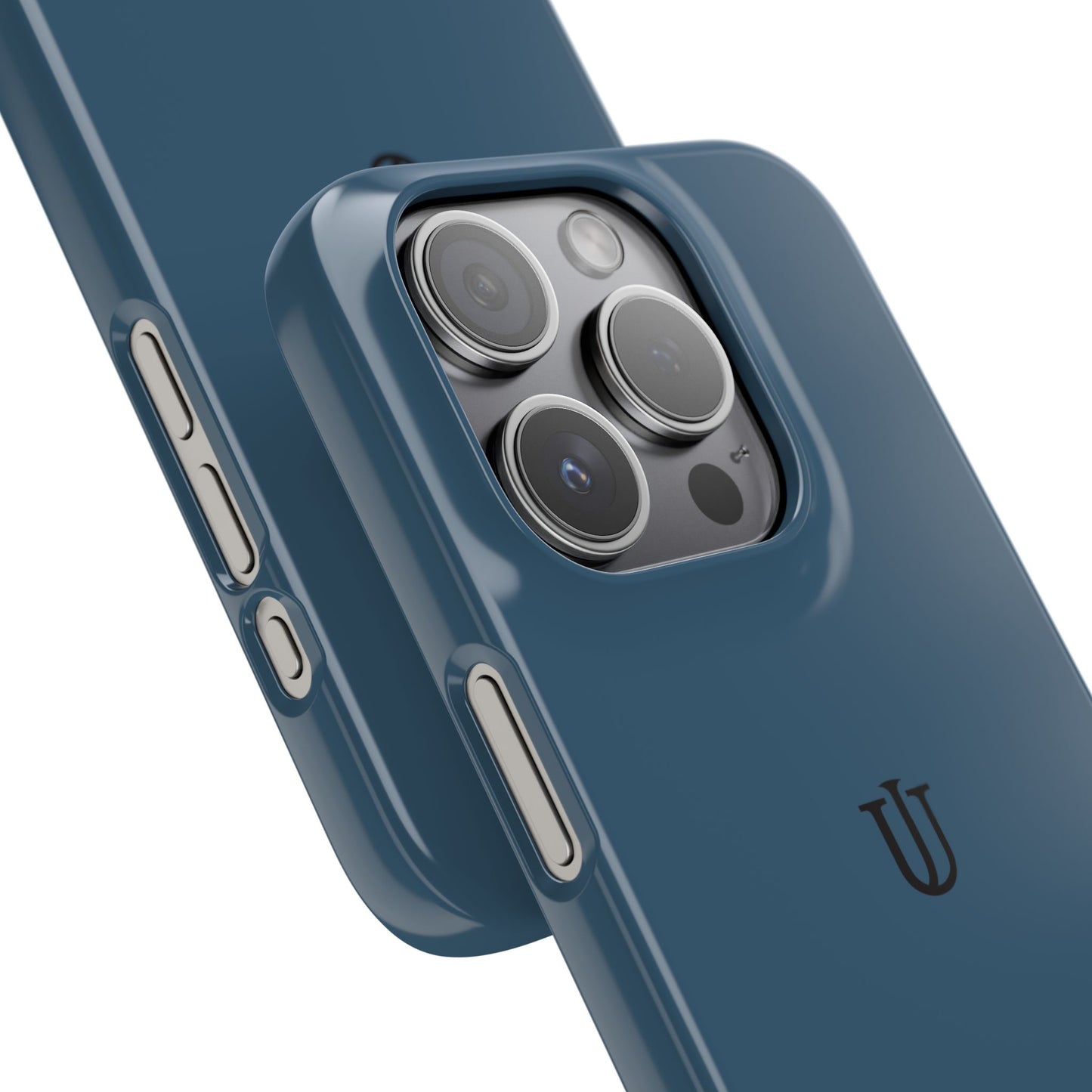 iPhone 15 Deep Blue Snap Cases