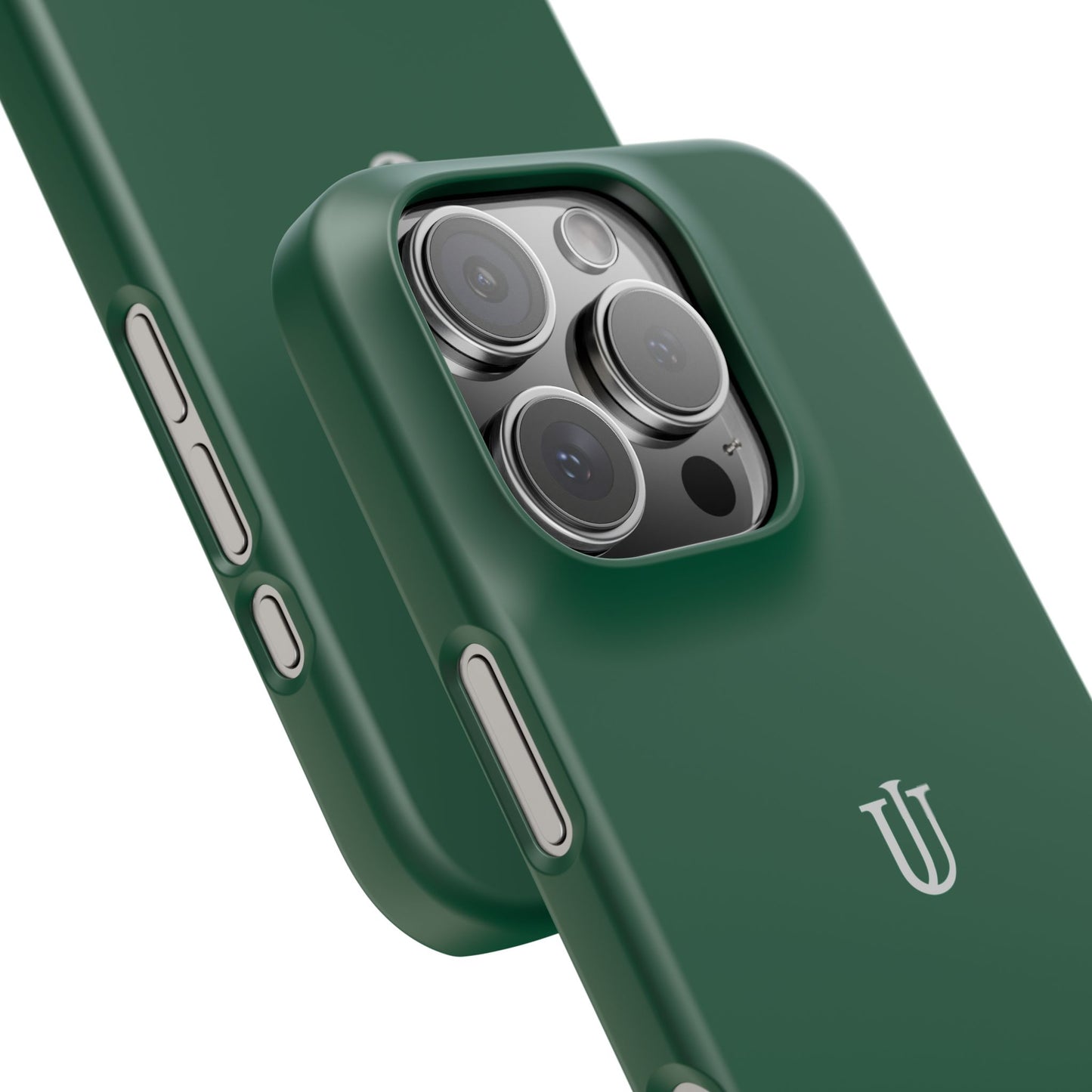 iPhone 16 Dark Green Snap Cases