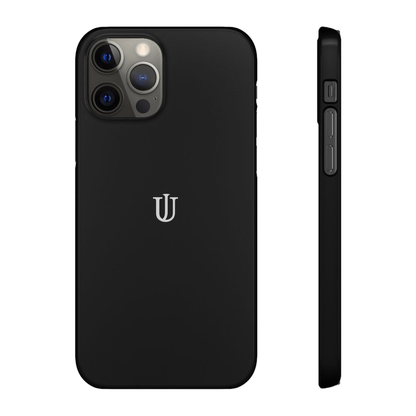 iPhone 12 Black Snap Cases