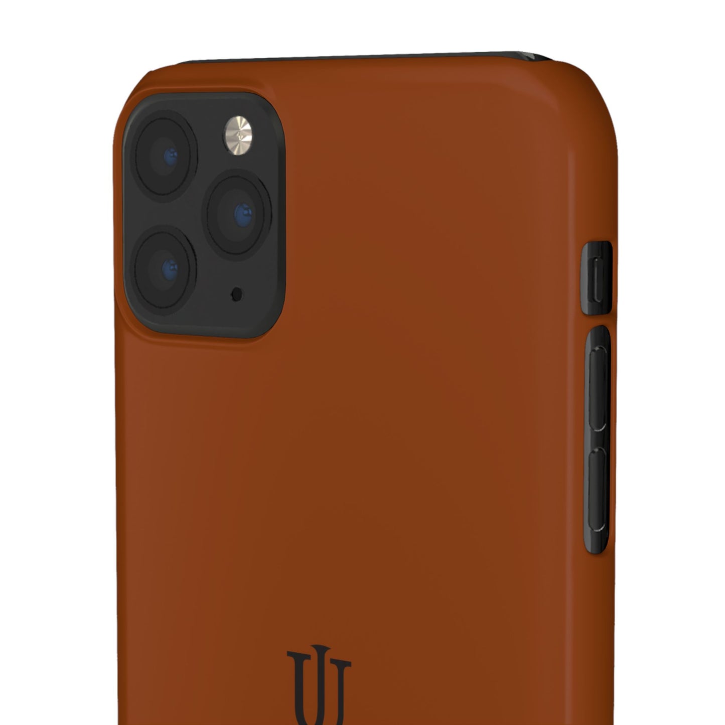 iPhone 11 Coffee Brown Snap Cases