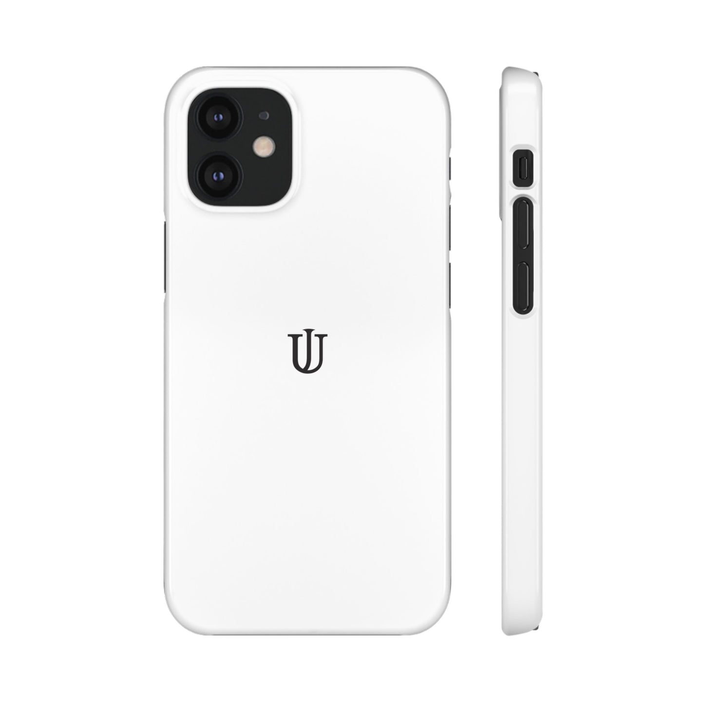 iPhone 12 White Snap Cases