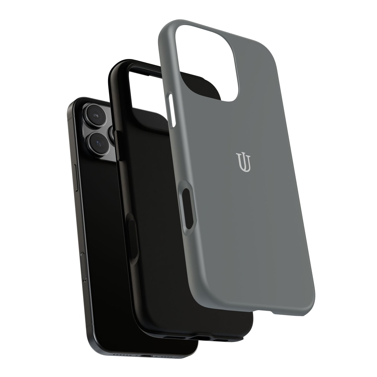 iPhone 16 Grey Tough Cases