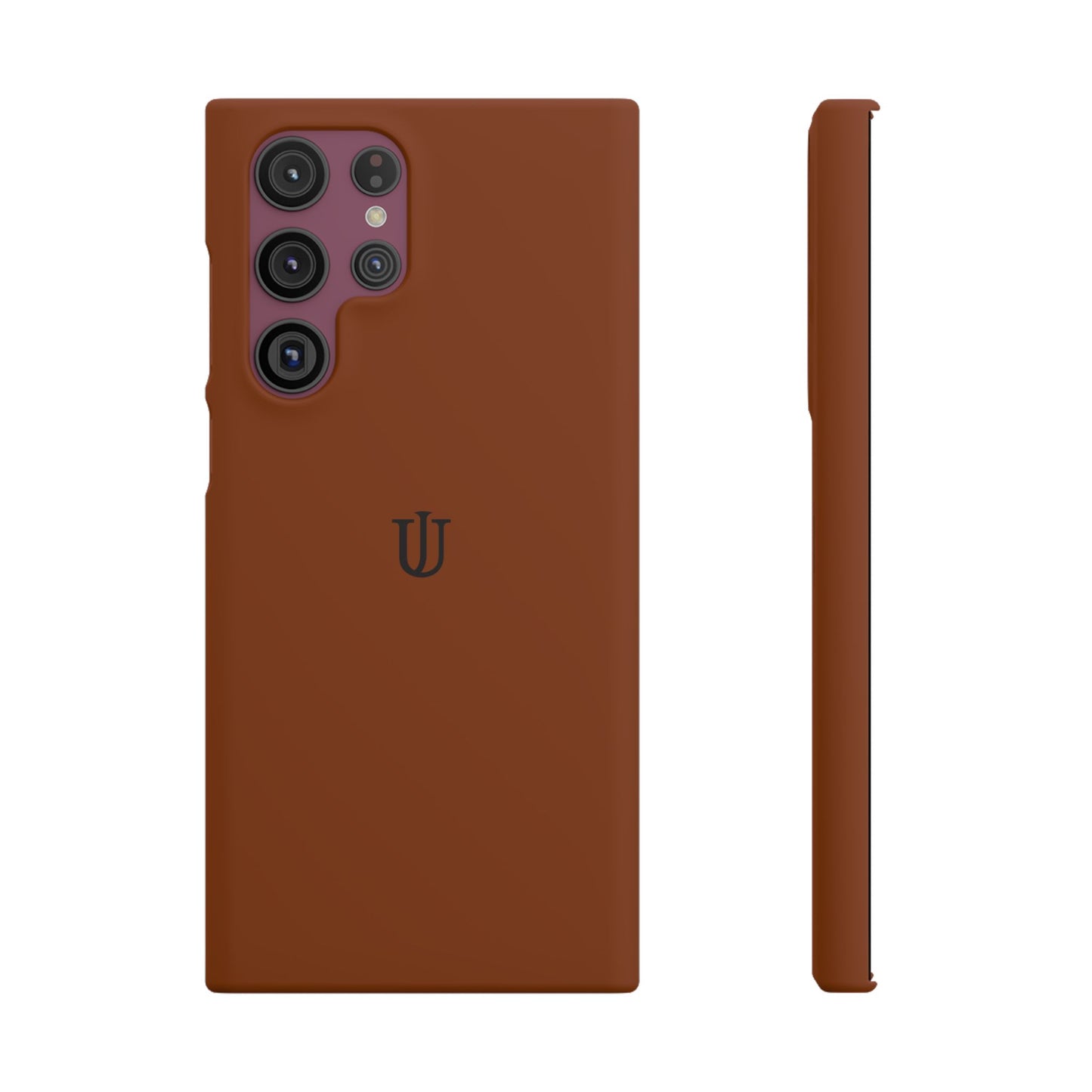 Galaxy S22 Coffee Brown Snap Cases